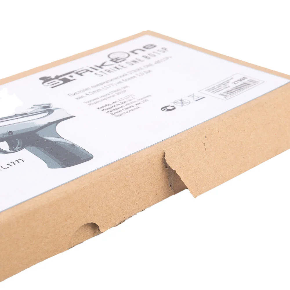 Пистолет пневматический STRIKE ONE "B015P" кал.4,5mm (.177) не более 3,0Дж (уценка 01)