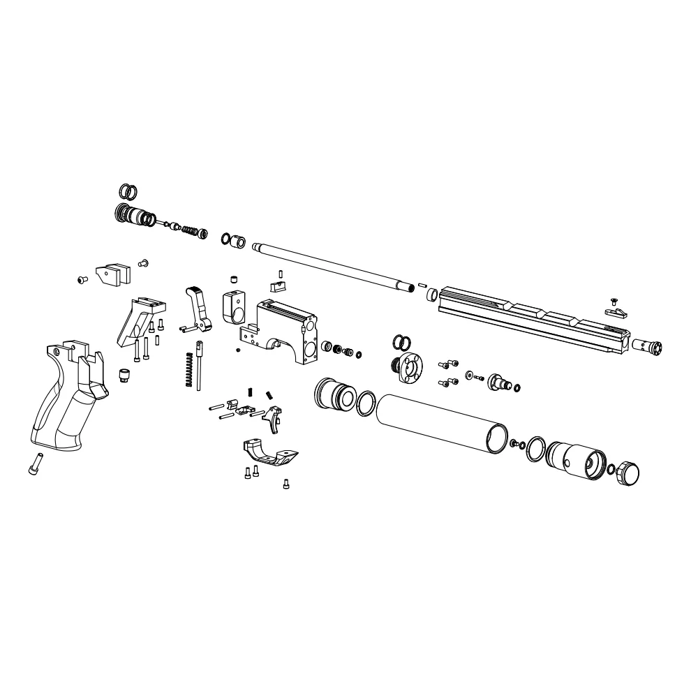 Пистолет пневматический STRIKE ONE "B027M" кал.5,5mm не более 3,0Дж