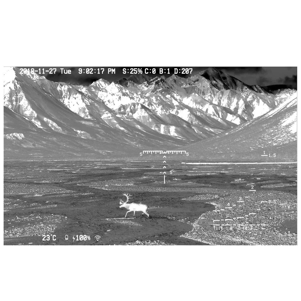 Прицел цифровой Veber DigitalHunt R50X4-8 HD Plus ночной