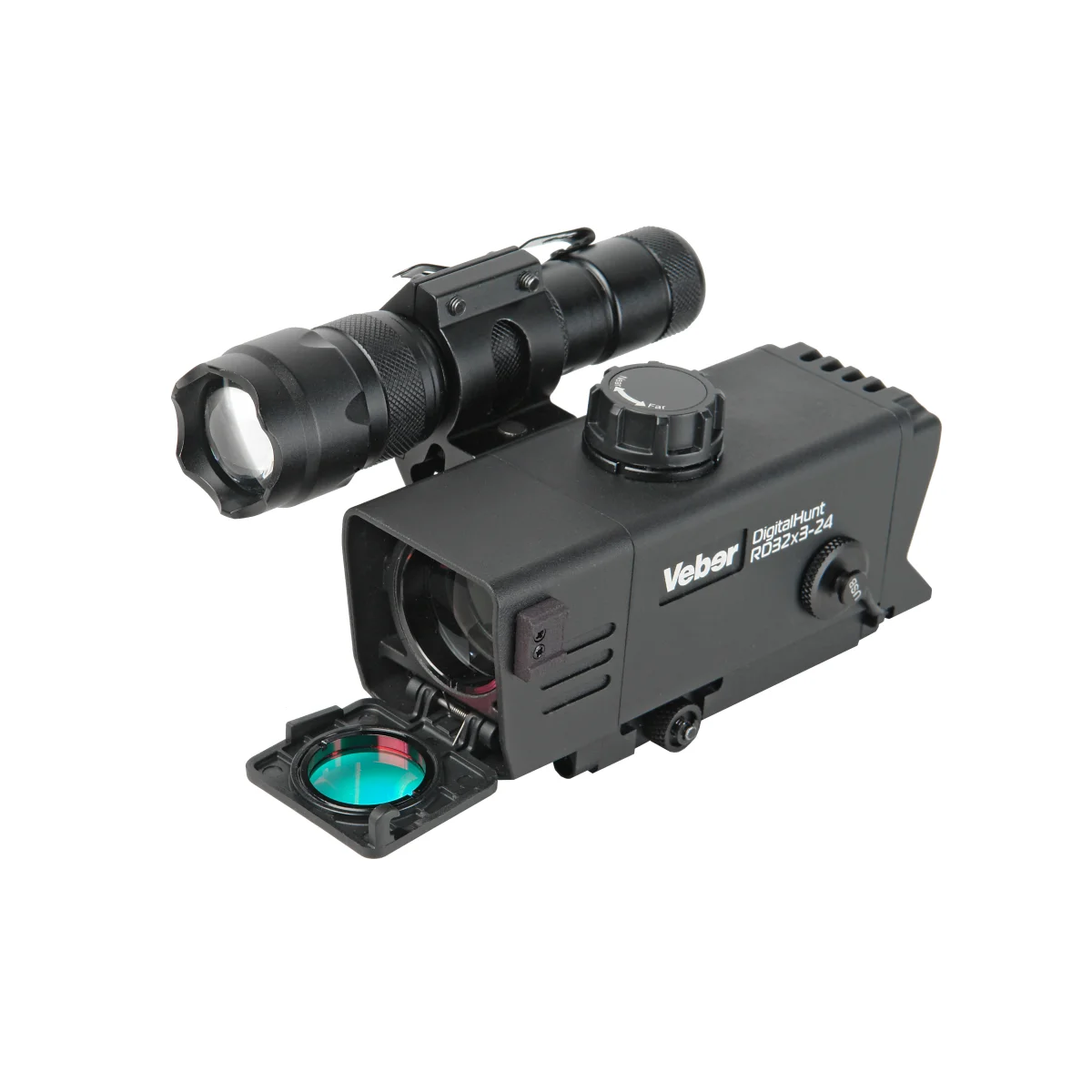Прицел цифровой Veber DigitalHunt RD32X3-24 ночной