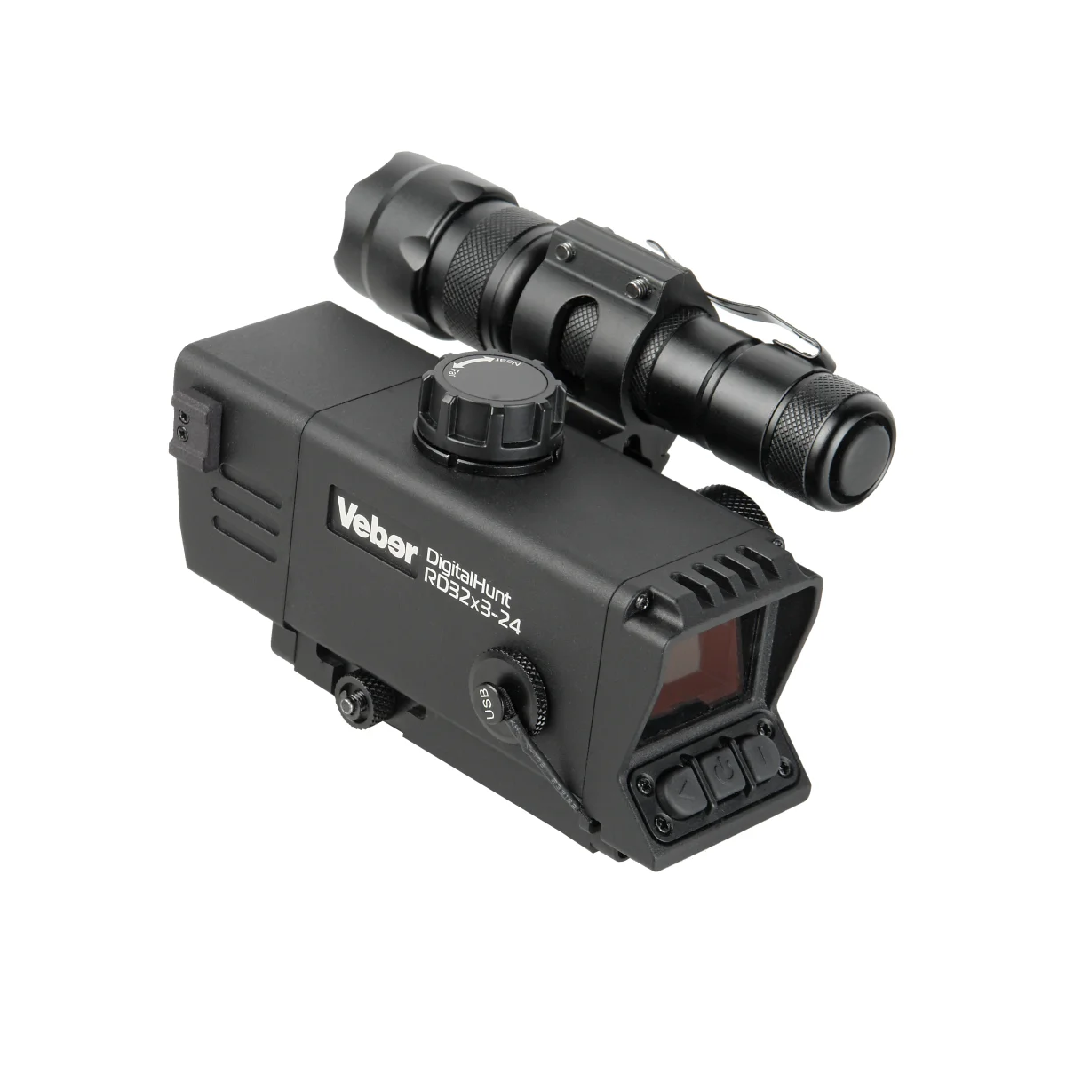 Прицел цифровой Veber DigitalHunt RD32X3-24 ночной