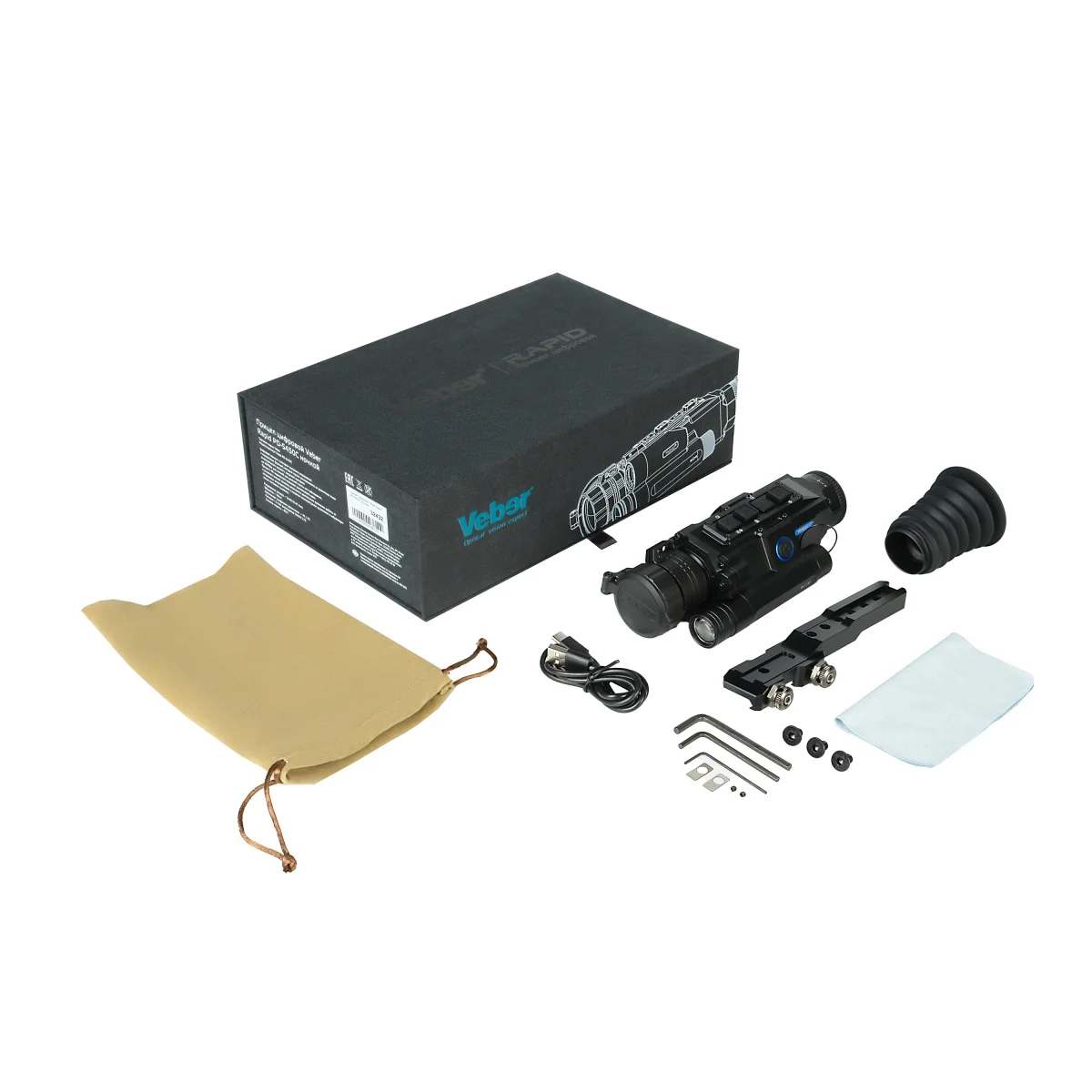 Прицел цифровой Veber Rapid PD-S450C ночной 4K