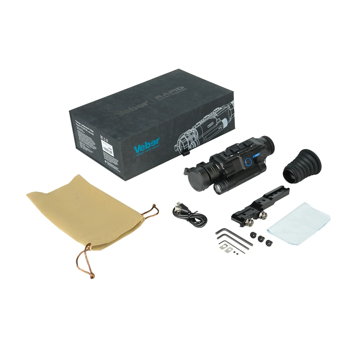 Прицел цифровой Veber Rapid PD-S470C ночной 4K