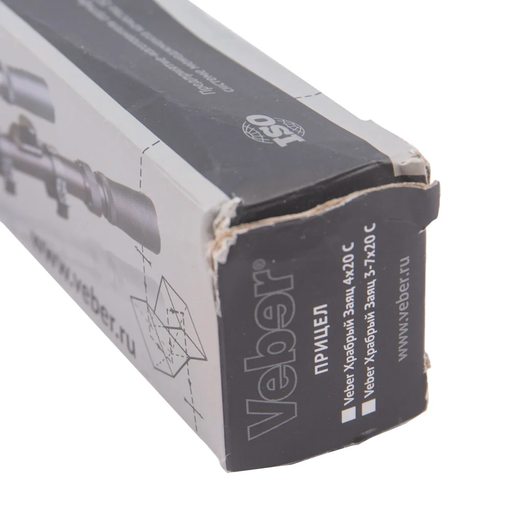 Прицел для пневматики Veber Храбрый Заяц 3-7x20 C (уценка 01)