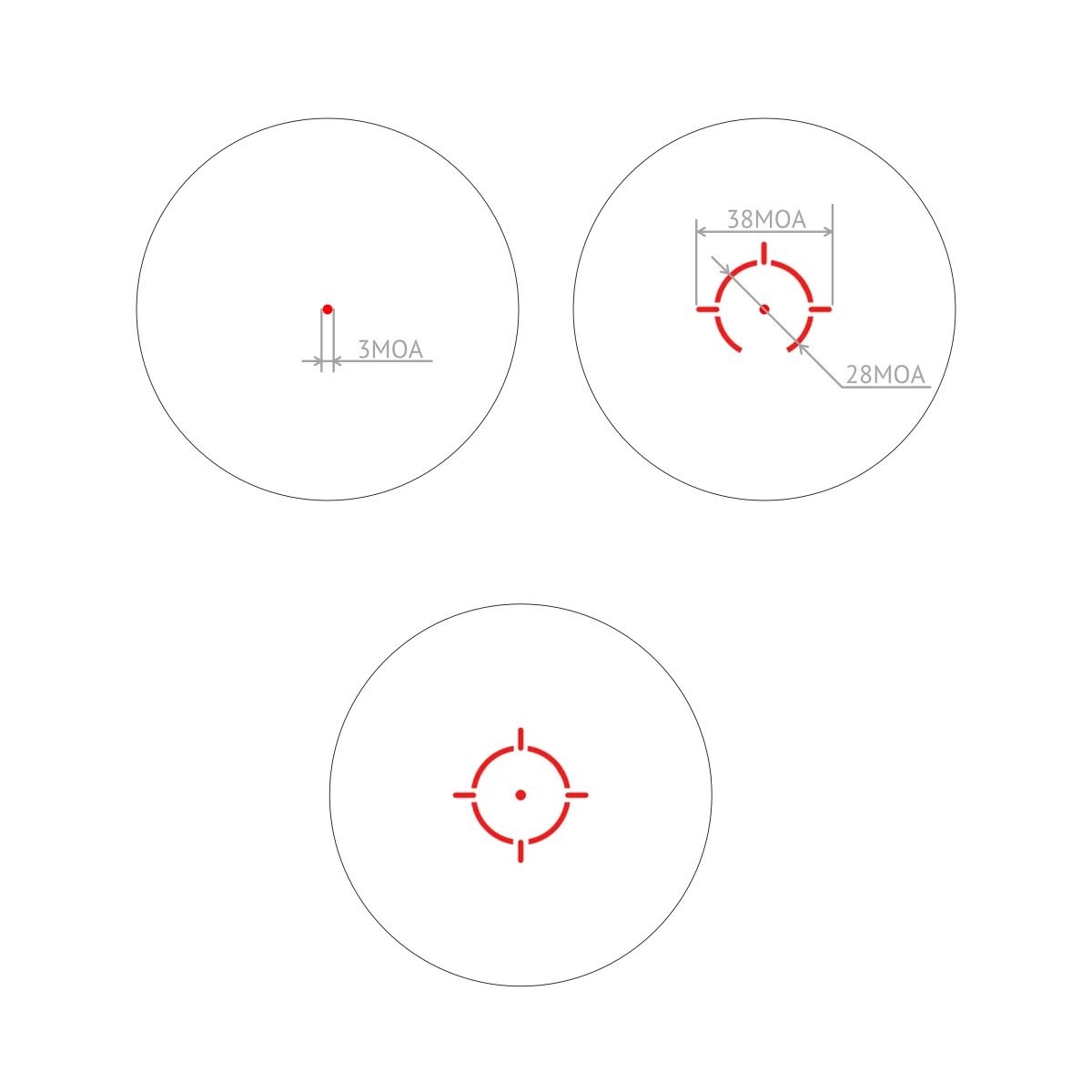 Прицел коллиматорный Veber Wolf Alfa RD1X20MRS mini
