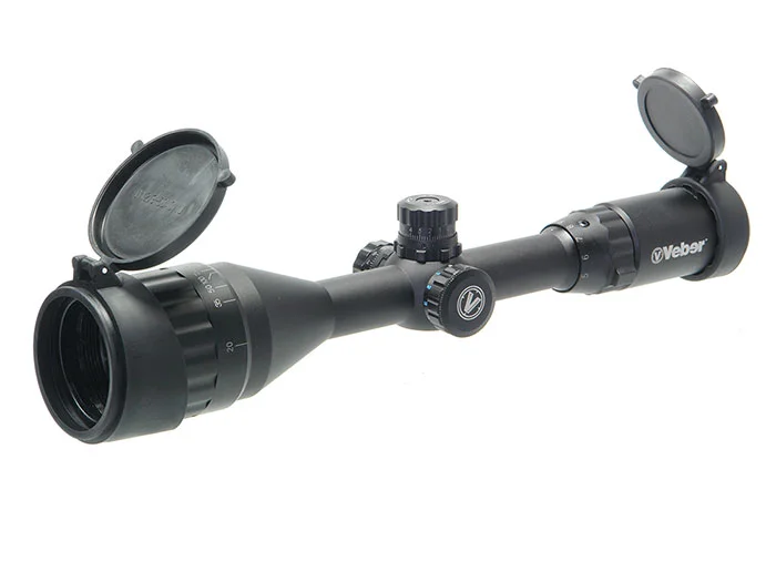 Прицел оптический Veber Black Fox 3-9x50 AO RG MD