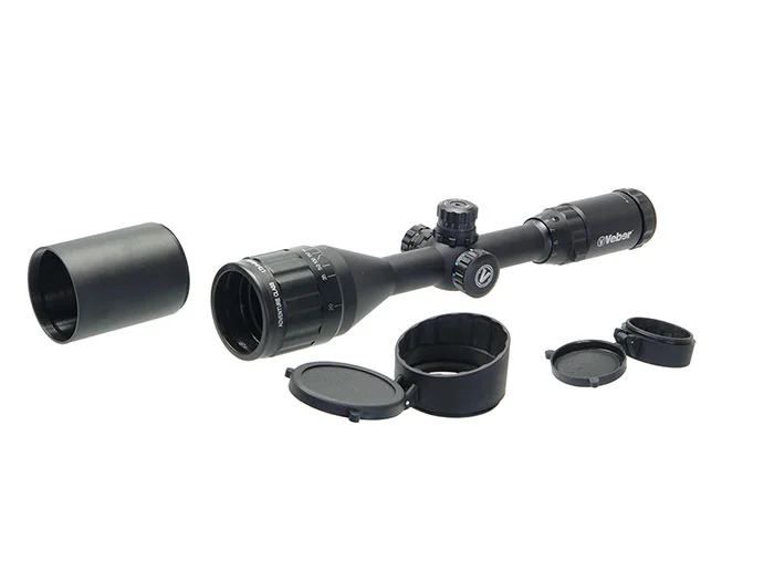 Прицел оптический Veber Black Fox 3-9x50 AO RG MD
