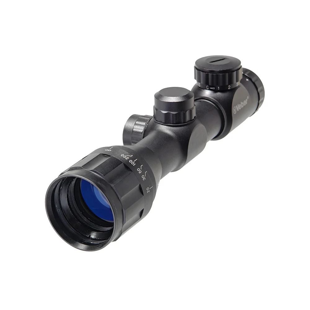 Прицел оптический Veber Black Fox 4x32 AO RG R
