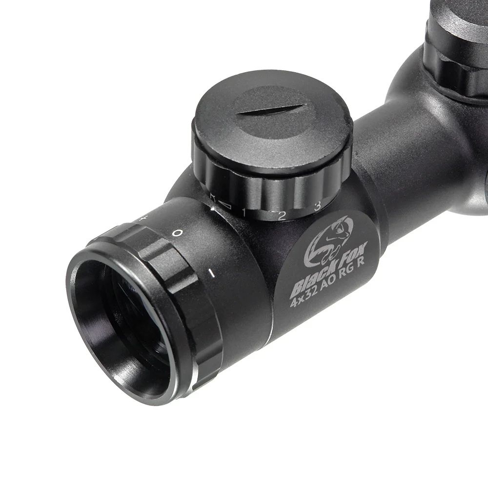 Прицел оптический Veber Black Fox 4x32 AO RG R