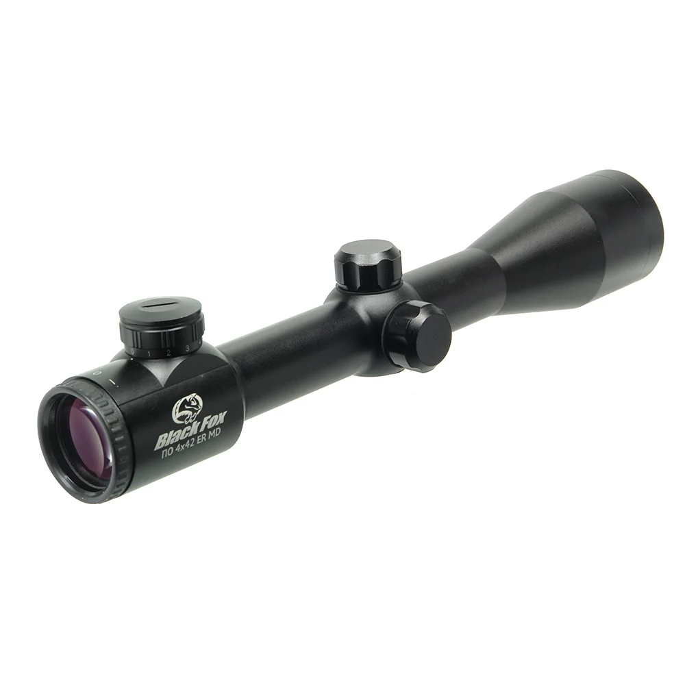 Прицел оптический Veber Black Fox 4x42 ER MD