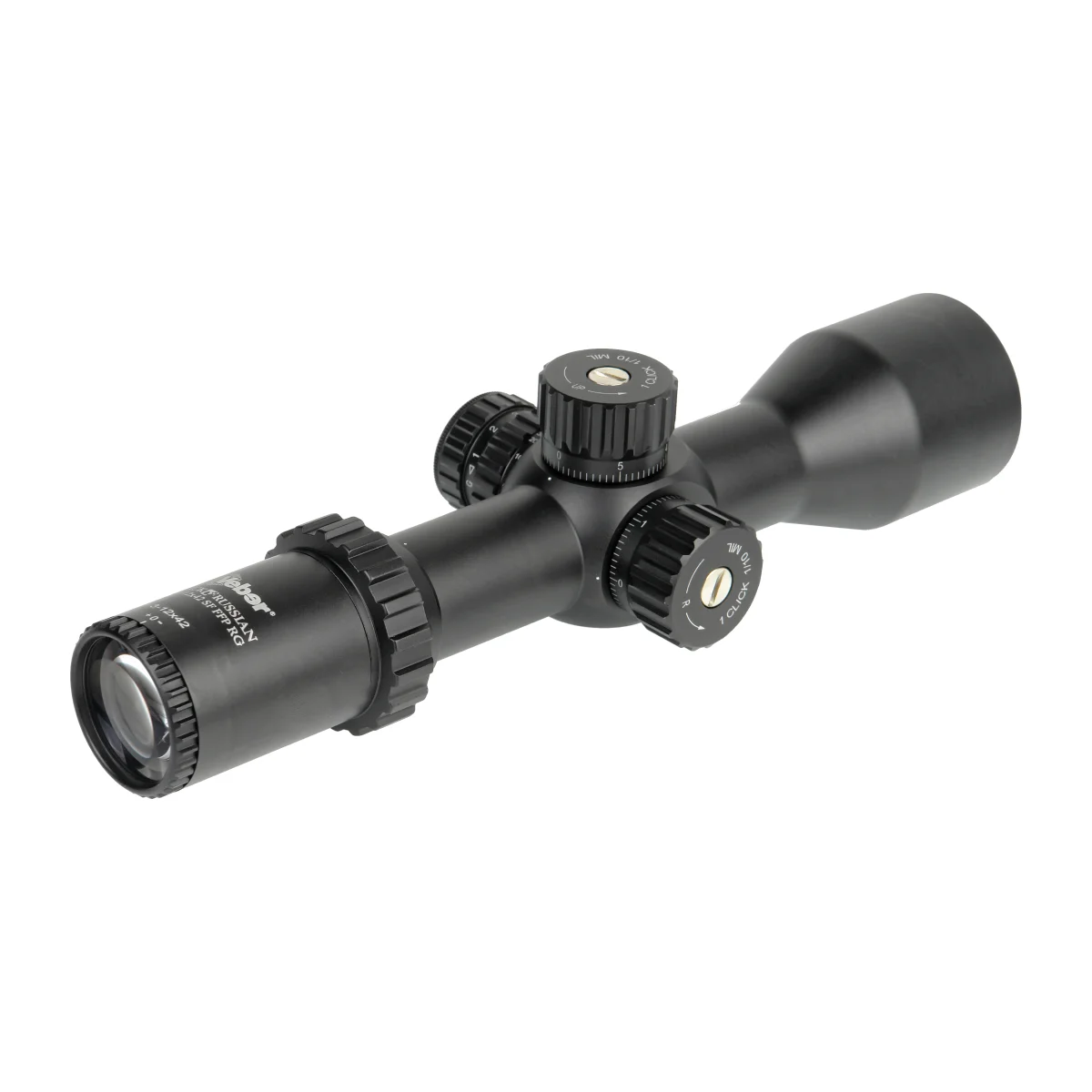Прицел оптический Veber Black Russian 3-12x42 SF FFP RG