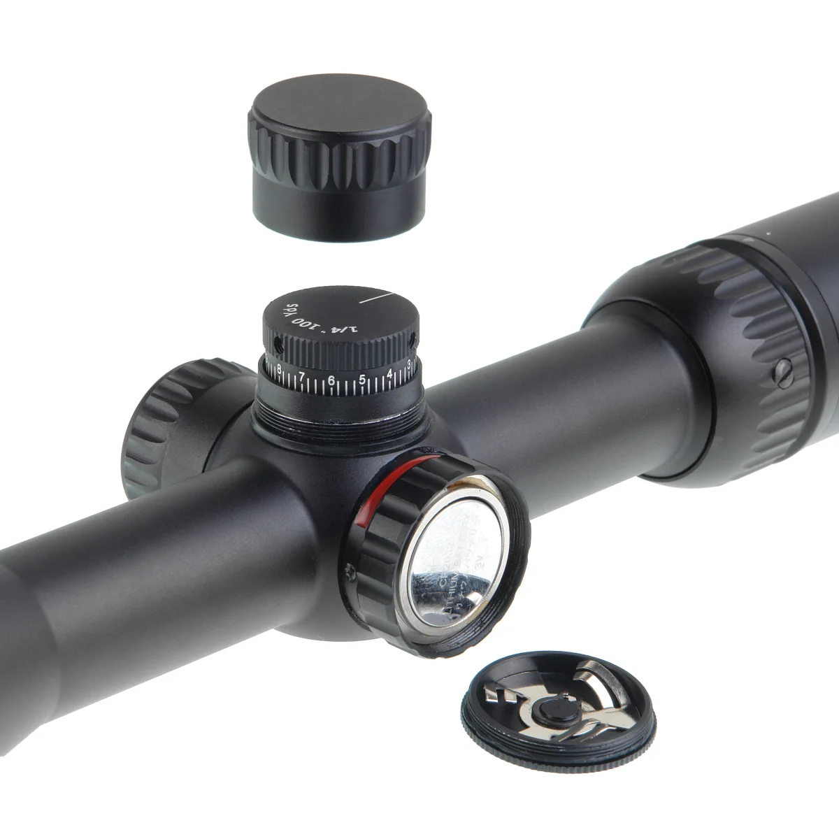 Прицел оптический Veber Black Russian 3-9x44 TSS RG