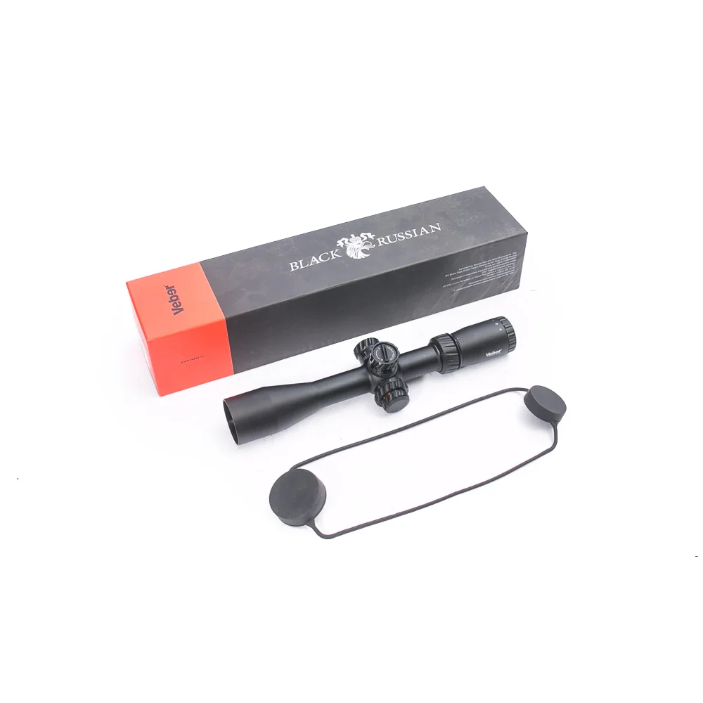 Прицел оптический Veber Black Russian 4-14x44 SF TSS RGB (уценка01)