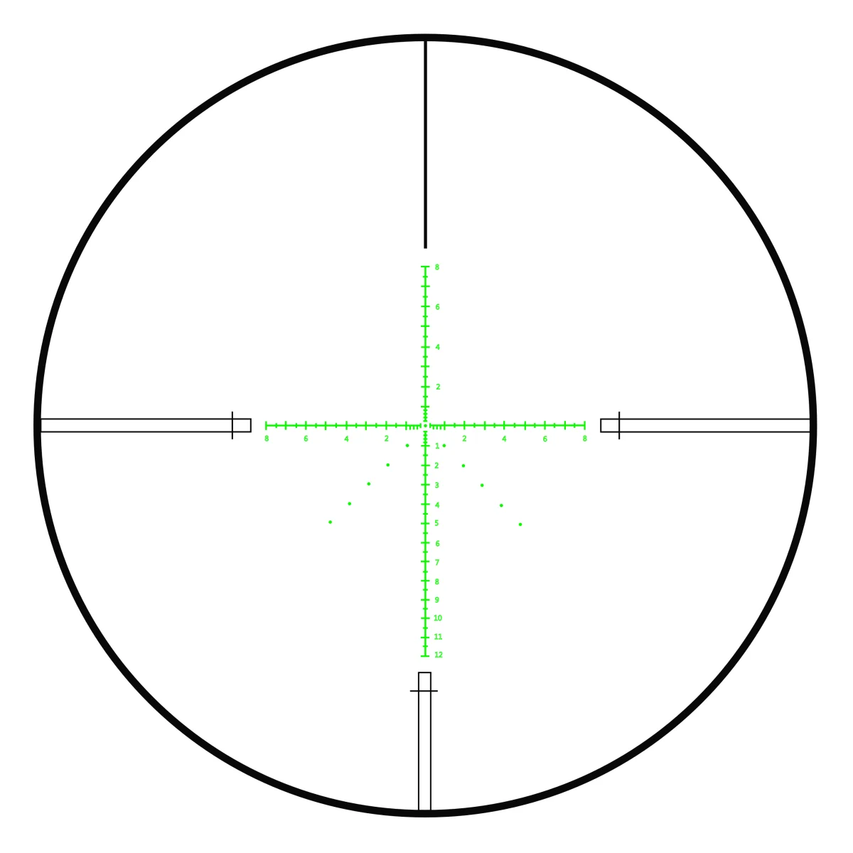 Прицел оптический Veber Black Russian 4-14x44 SF TSS RGB