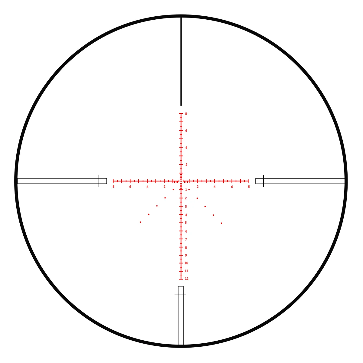 Прицел оптический Veber Black Russian 4-14x44 SF TSS RGB
