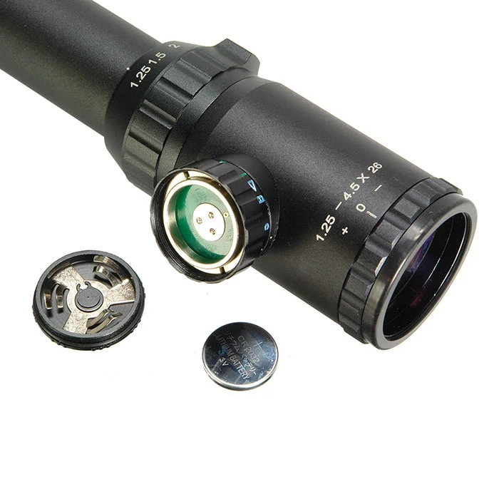 Прицел оптический Veber ПО 1,25-4,5x26 IR Загонник