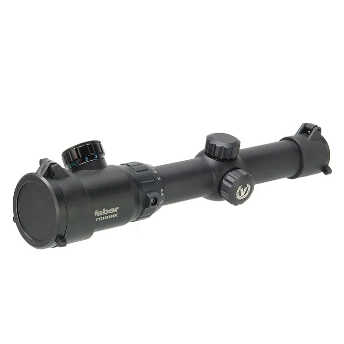 Прицел оптический Veber ПО 1,25-4,5x26 IR Загонник