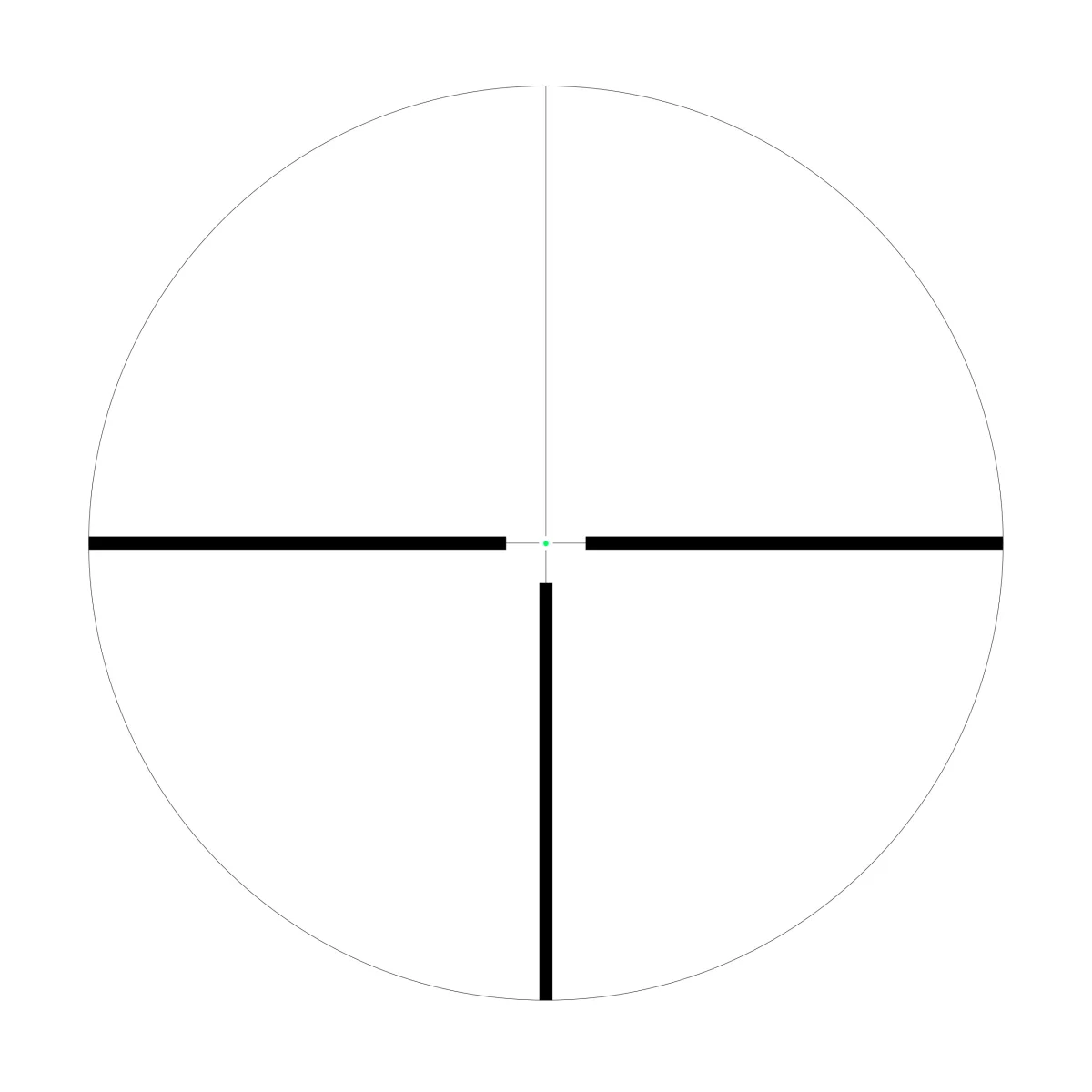 Прицел оптический Veber Wolf 1.25-4.5х26 IR FD07 Загонник