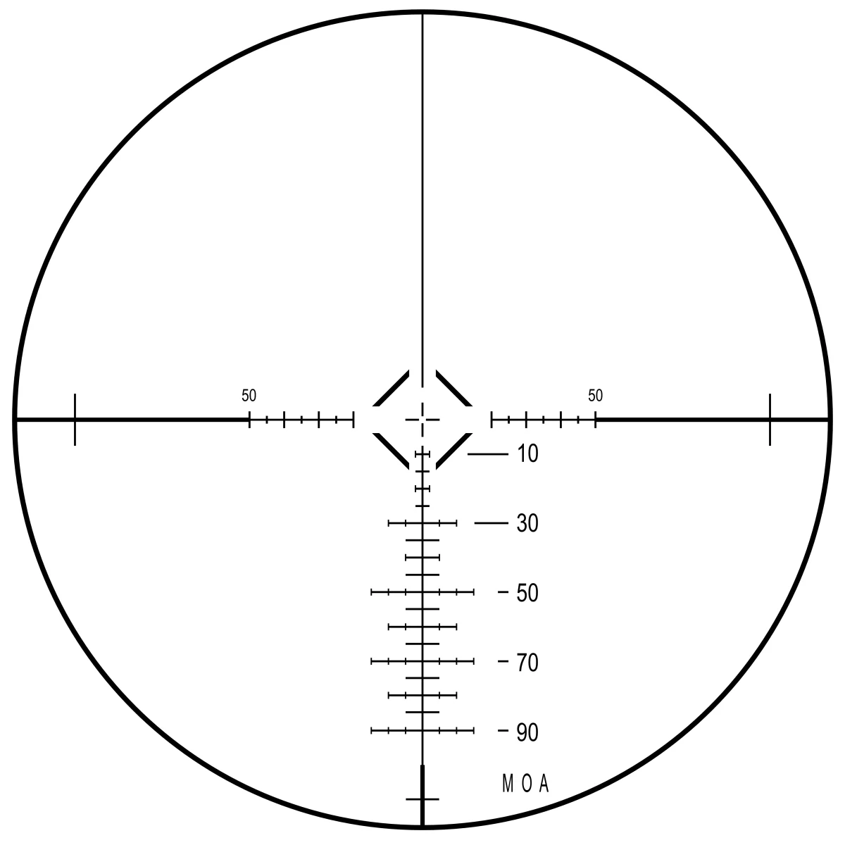 Прицел оптический Veber Wolf 1.25-5x26 IR H08