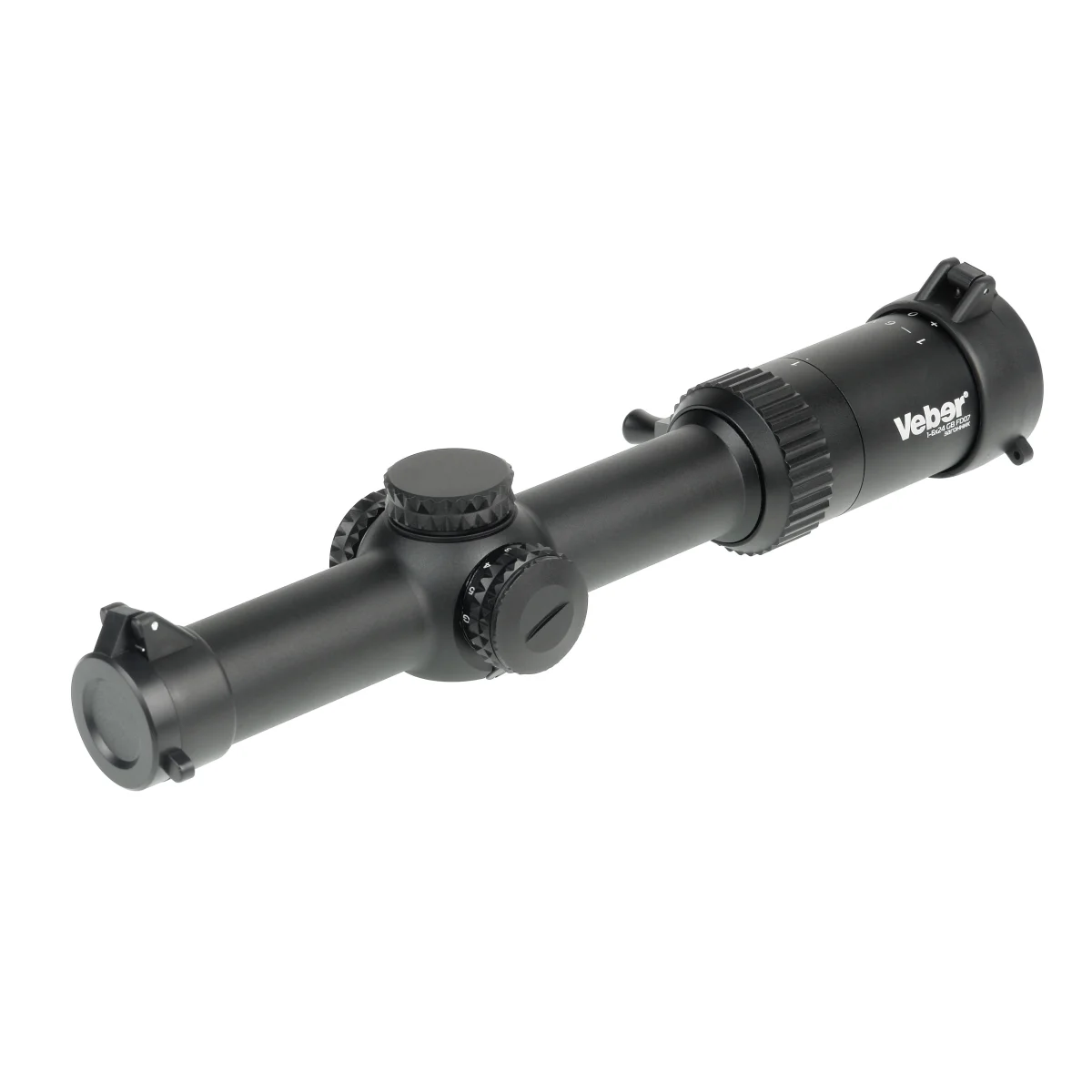 Прицел оптический Veber Wolf 1-6х24 GB FD07 (DnD) Загонник