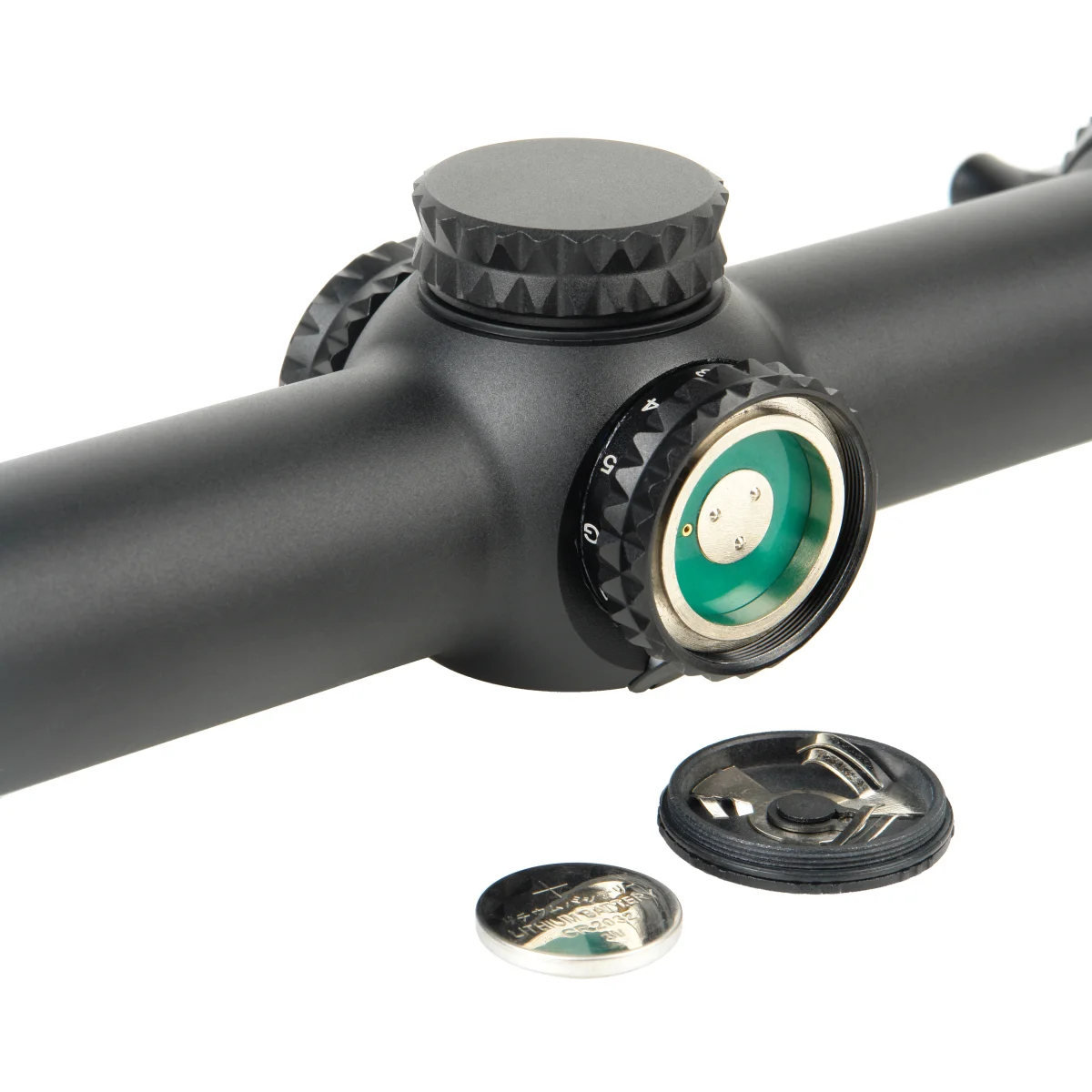 Прицел оптический Veber Wolf 1-6х24 GB FD07 (DnD) Загонник