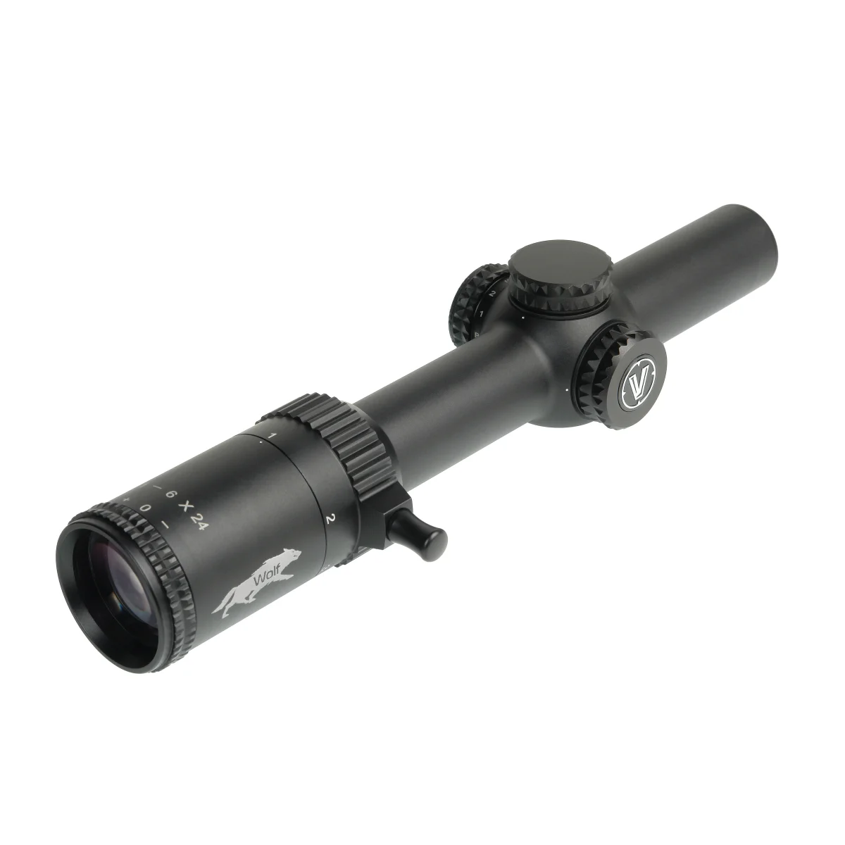 Прицел оптический Veber Wolf 1-6х24 GB FD07 (DnD) Загонник