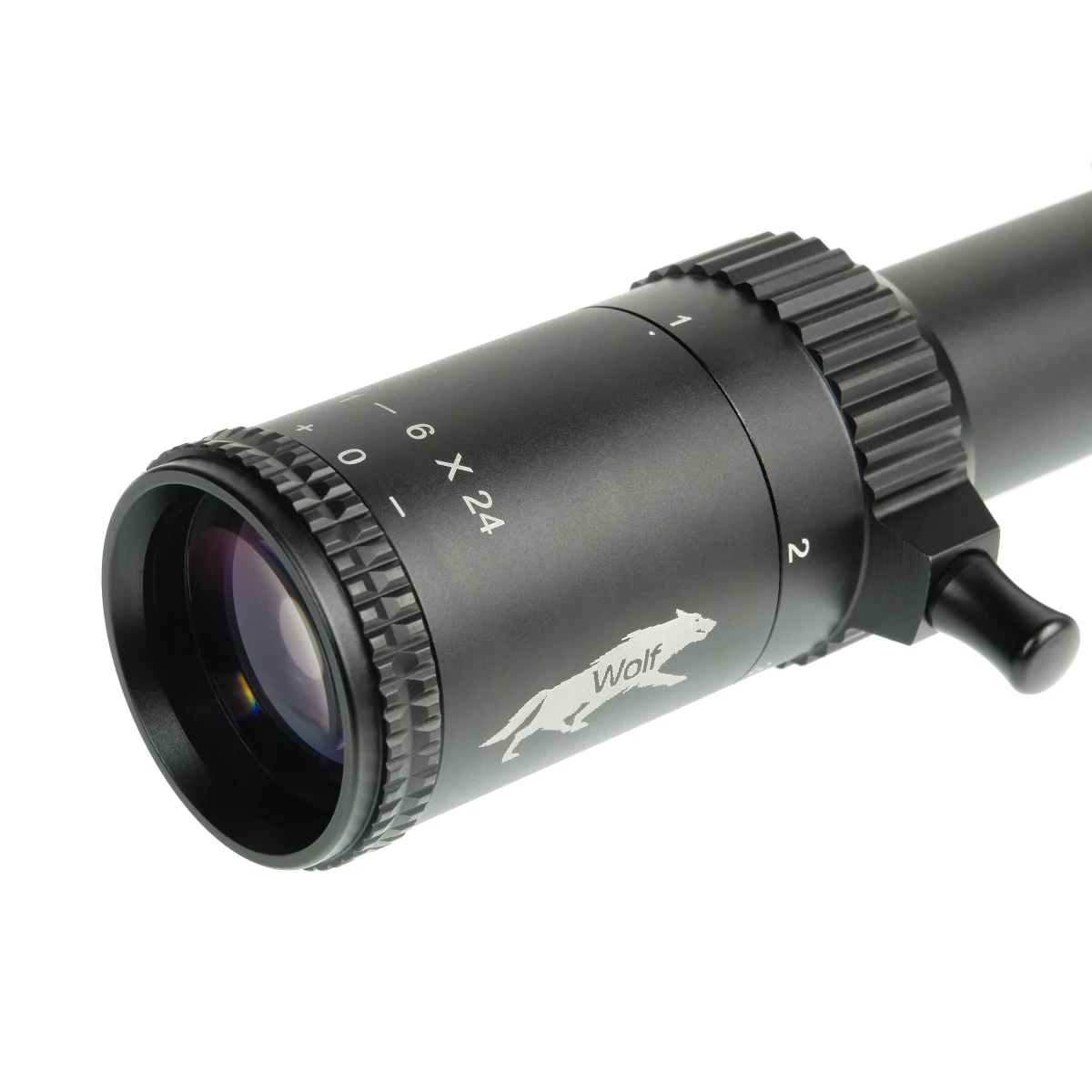 Прицел оптический Veber Wolf 1-6х24 GB FD07 (DnD) Загонник