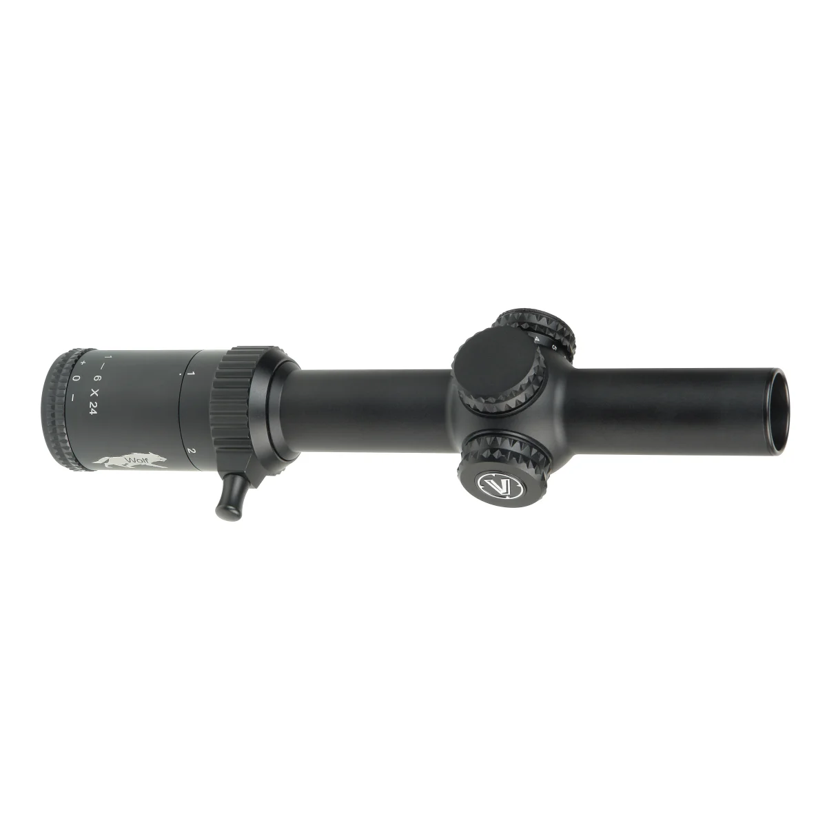 Прицел оптический Veber Wolf 1-6х24 GB FD07 (DnD) Загонник