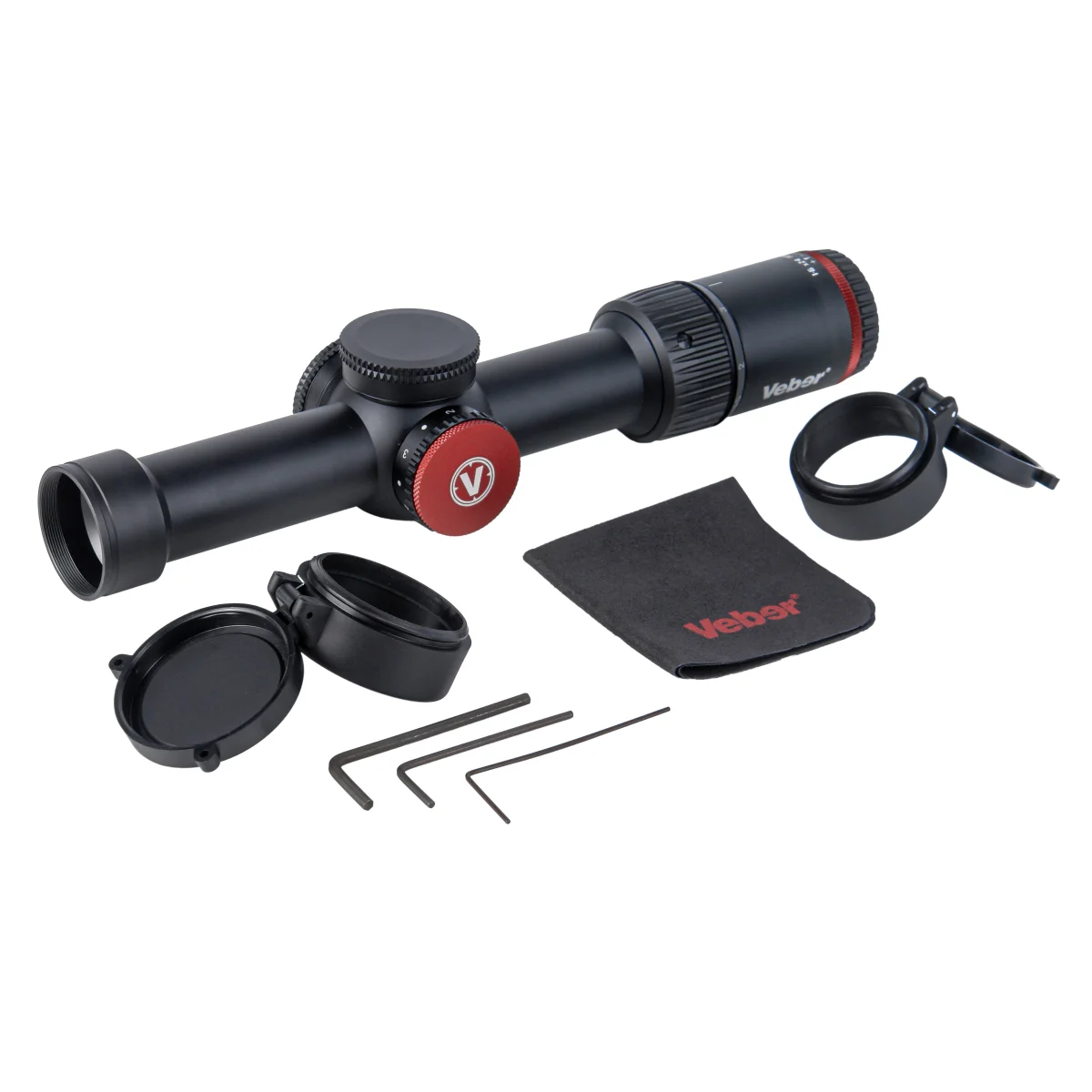 Прицел оптический Veber Wolf Alfa 1-6x24 FCD