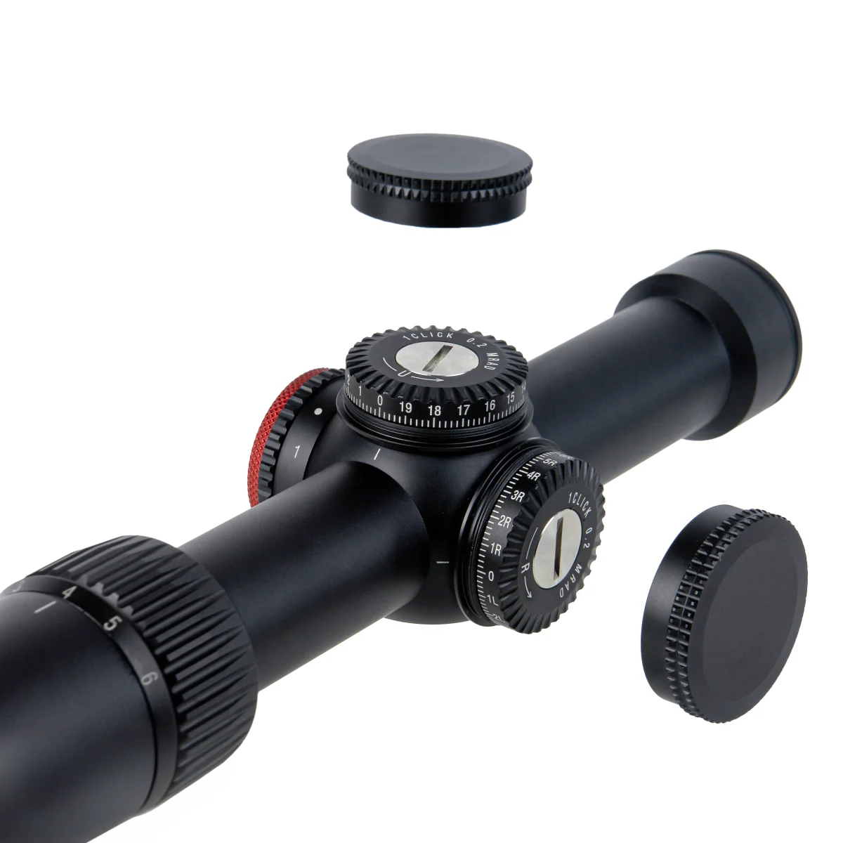 Прицел оптический Veber Wolf Alfa 1-6x24 FCD