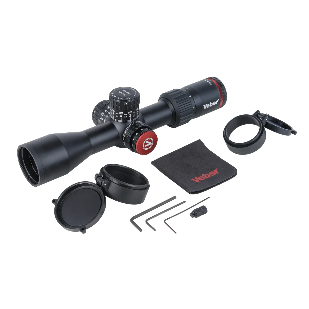 Прицел оптический Veber Wolf Alfa 3-12x42 SF TR2