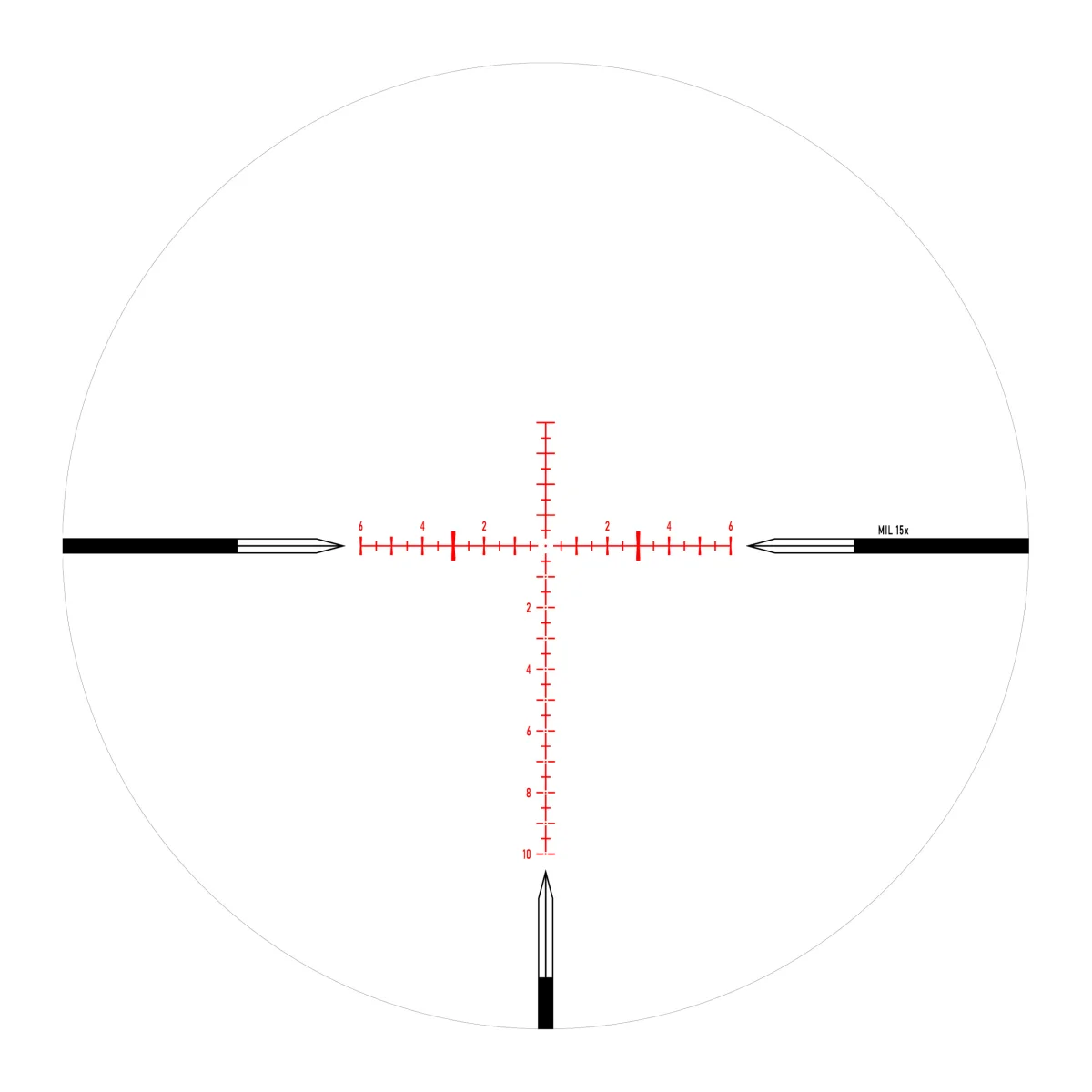 Прицел оптический Veber Wolf Alfa 3-15x44 SF MR2