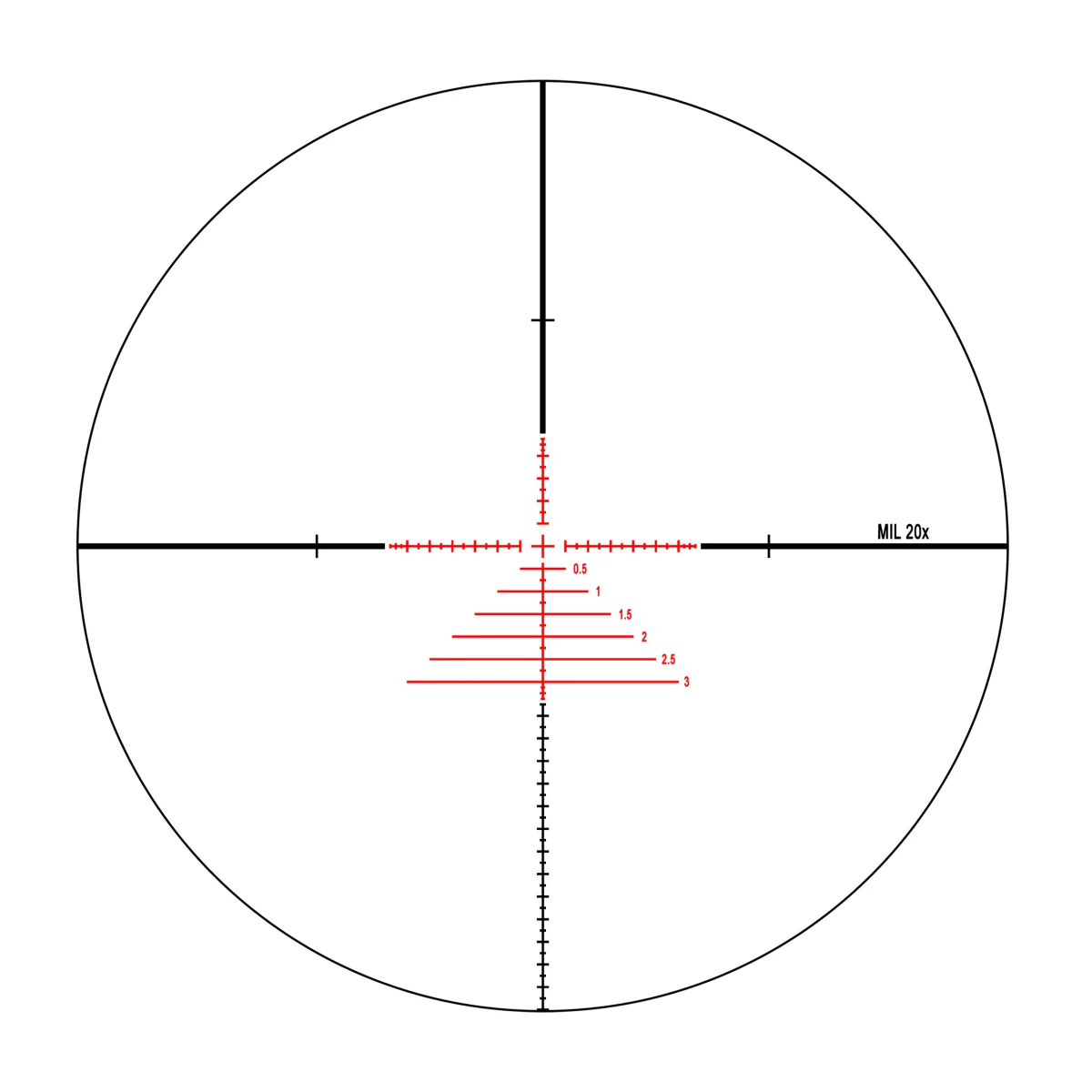 Прицел оптический Veber Wolf Alfa 5-20x50 SF TR1