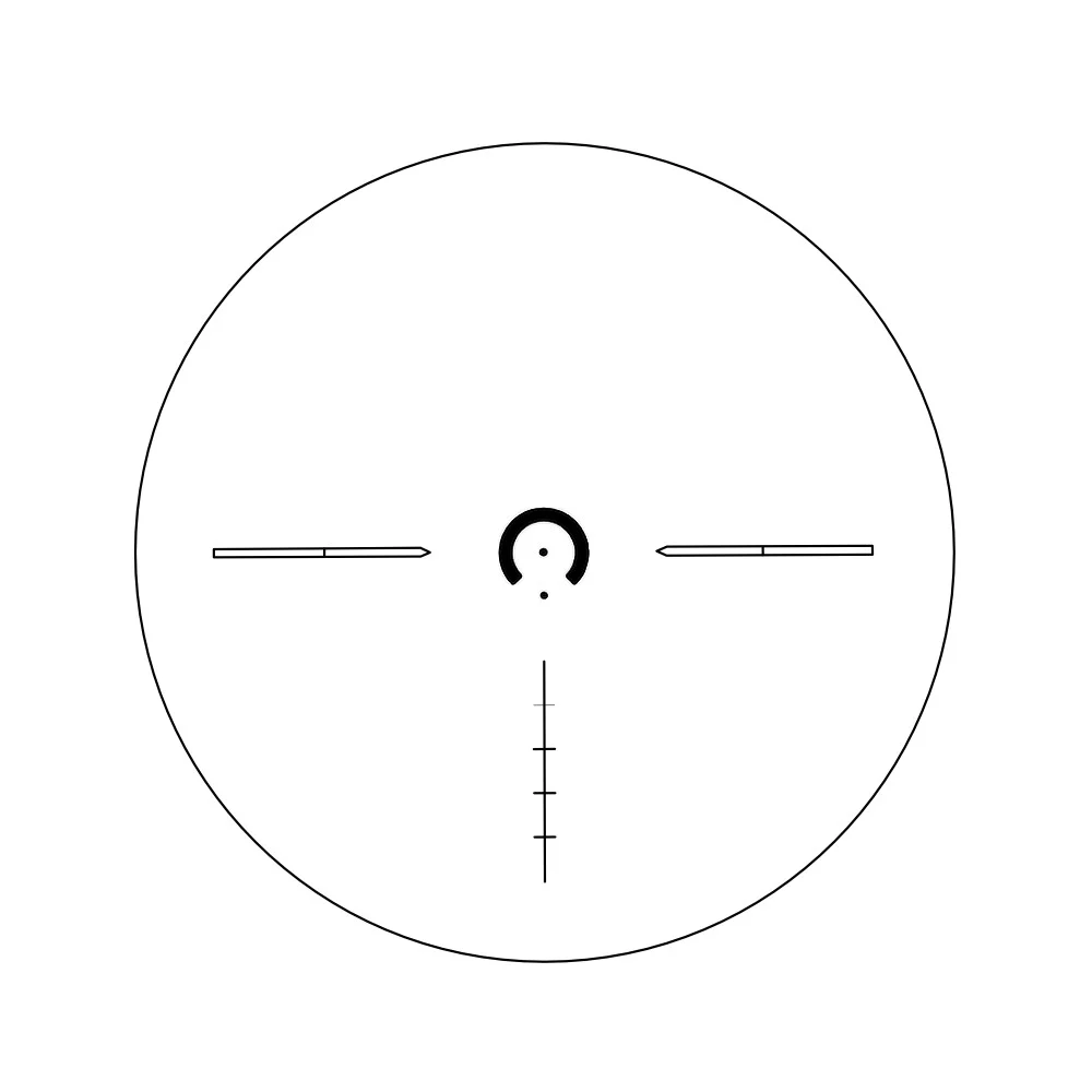 Прицел оптический Veber Wolf II 1-10х26 GB FD Загонник