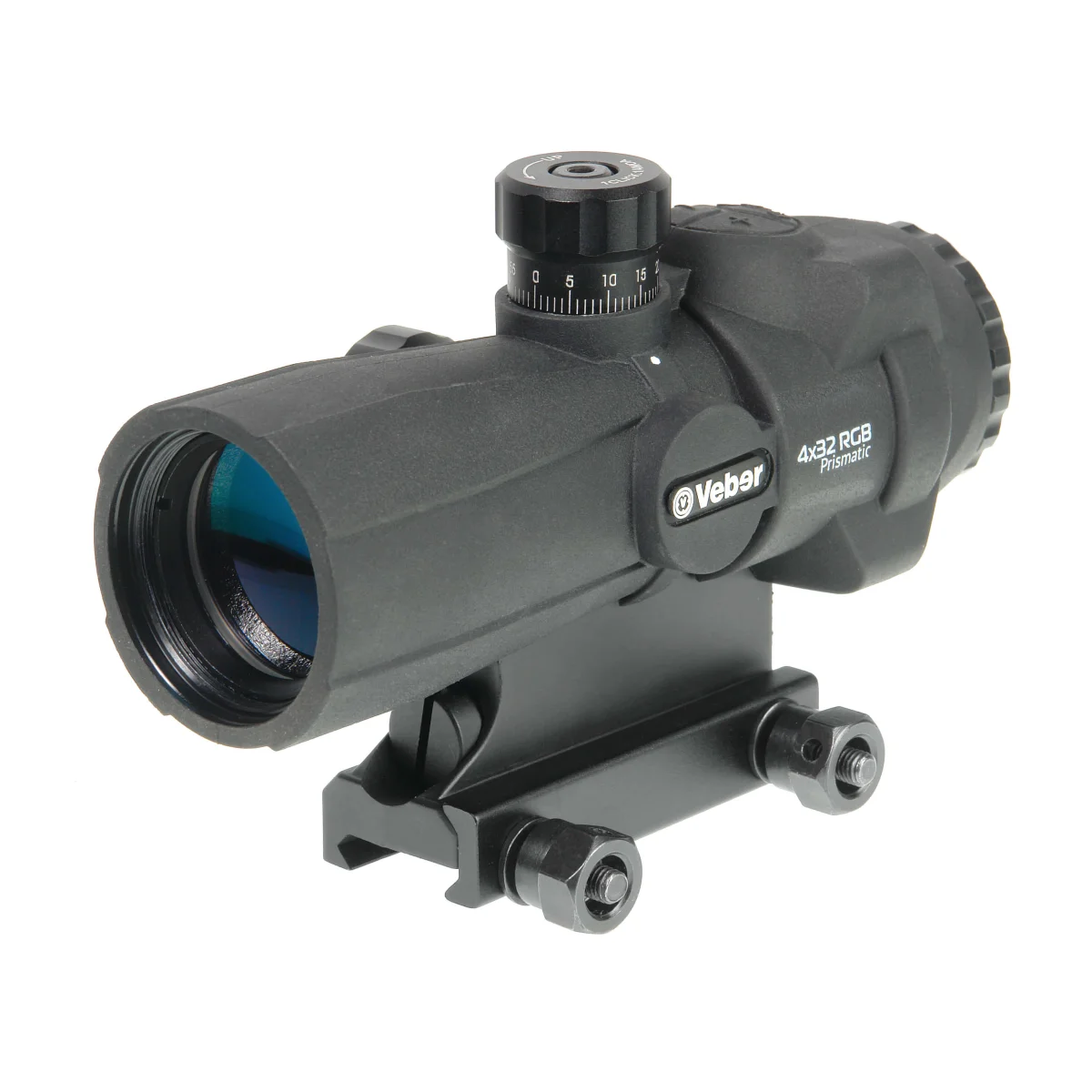 Прицел оптический Veber Wolf Prismatic 4x32 RGB