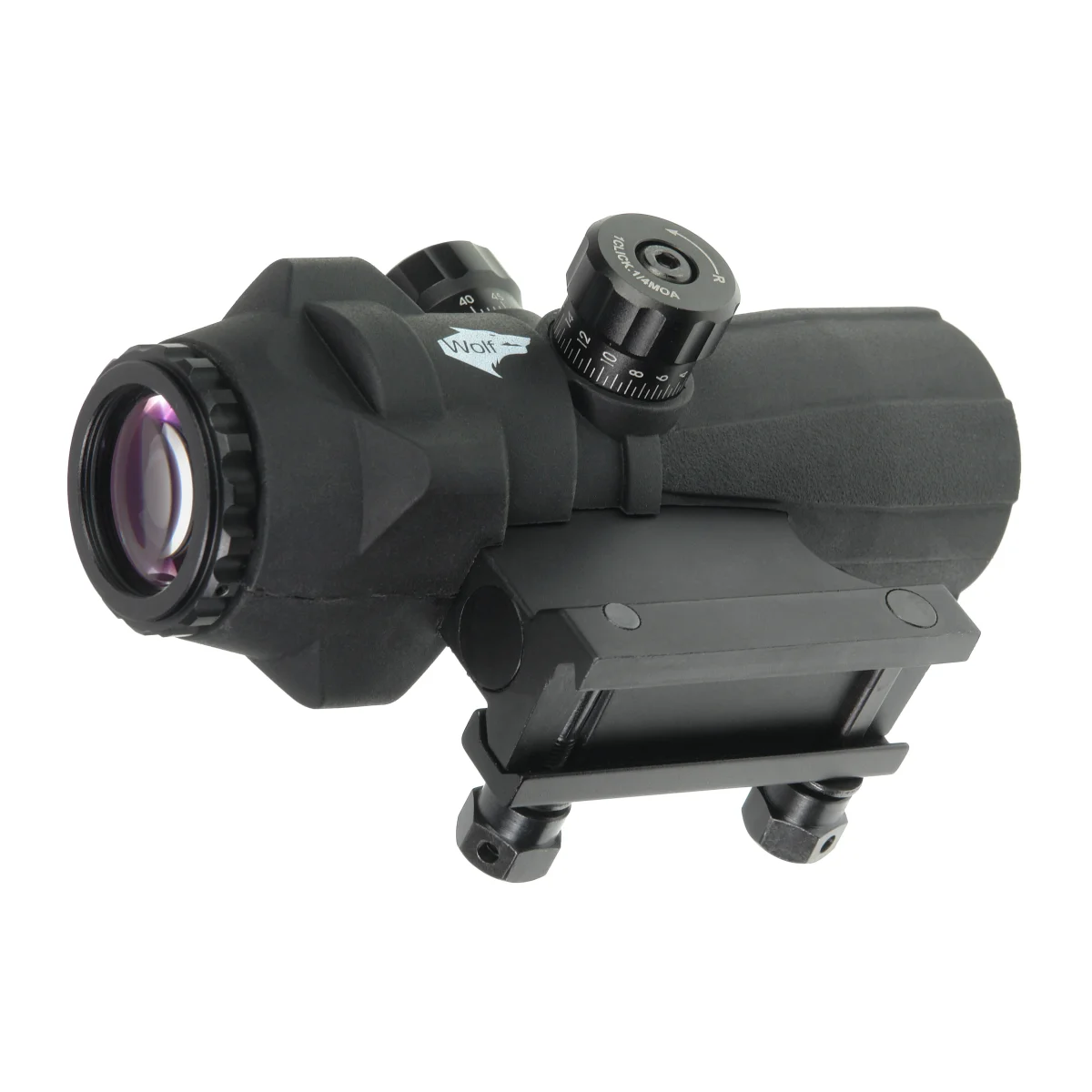 Прицел оптический Veber Wolf Prismatic 4x32 RGB