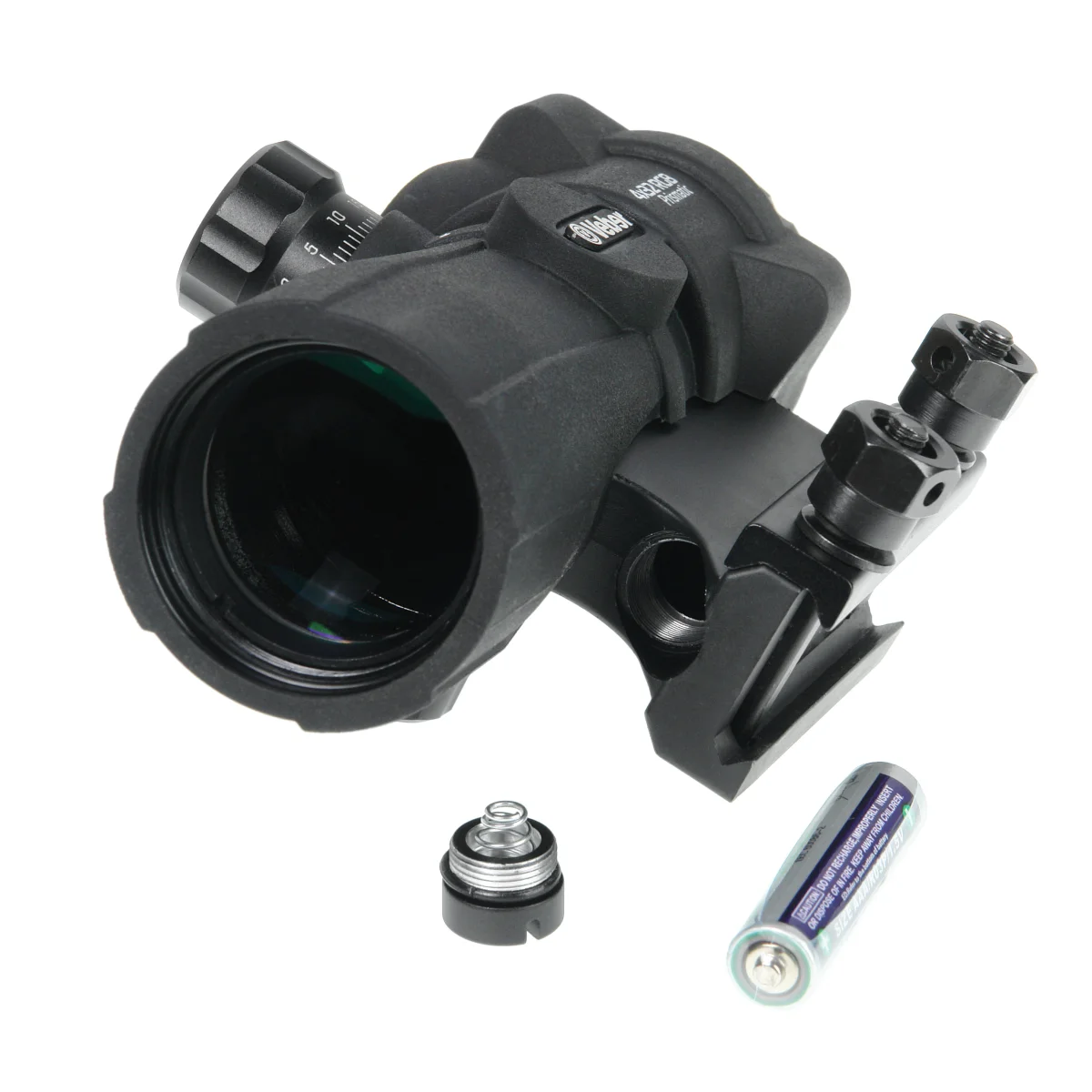 Прицел оптический Veber Wolf Prismatic 4x32 RGB