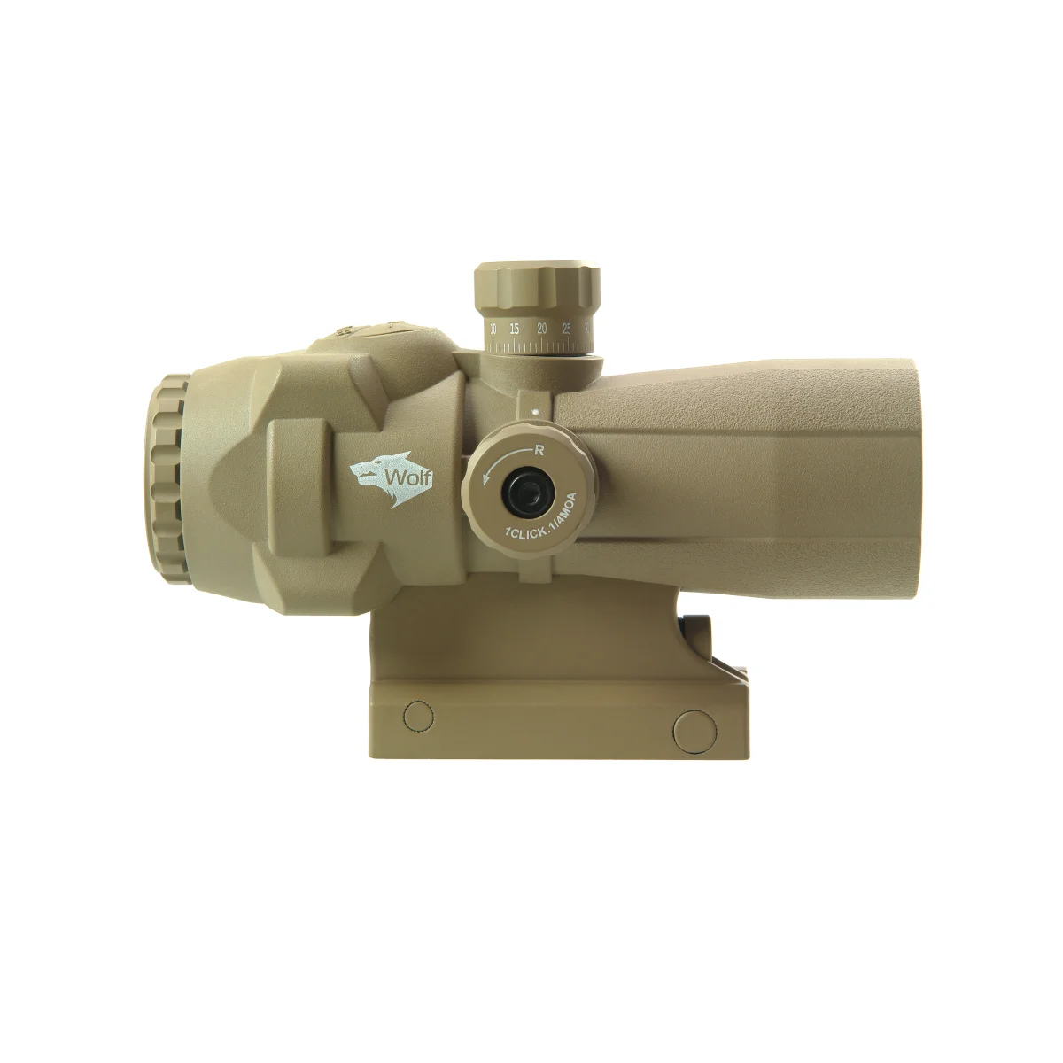 Прицел оптический Veber Wolf Prismatic 4x32 RGB