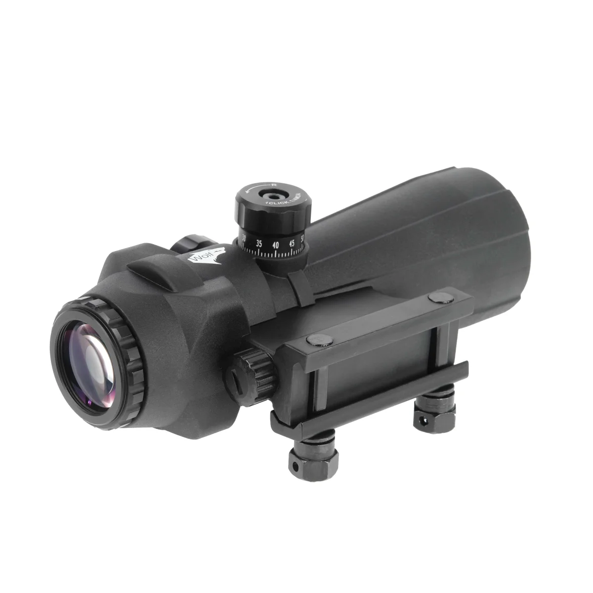 Прицел оптический Veber Wolf Prismatic 5х40 RGB