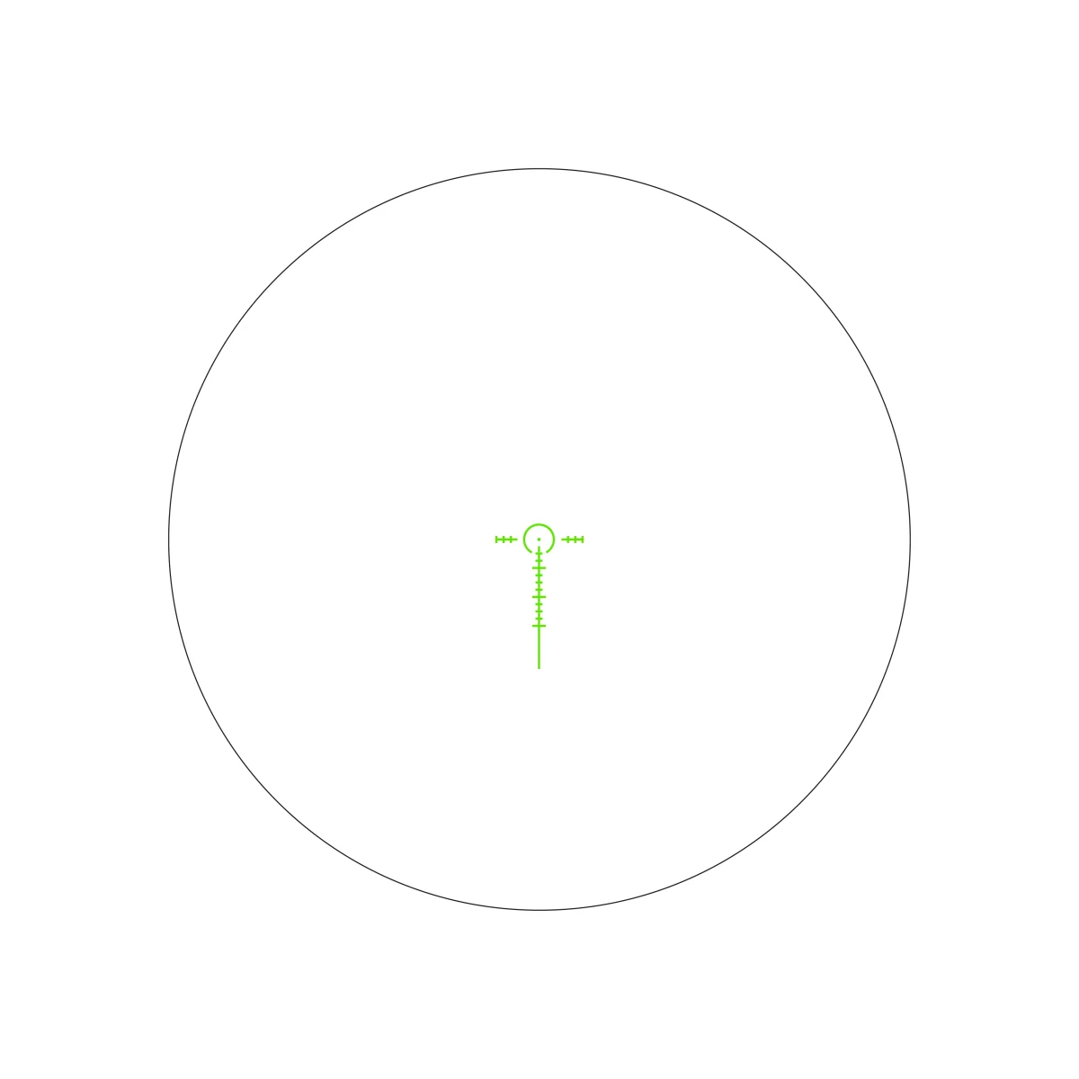 Прицел оптический Veber Wolf Prismatic 5х40 RGB