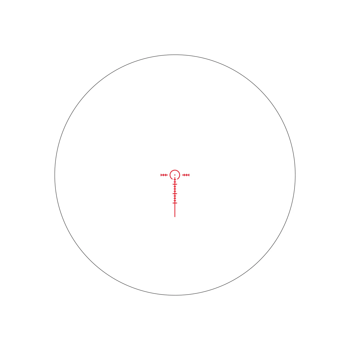 Прицел оптический Veber Wolf Prismatic 5х40 RGB