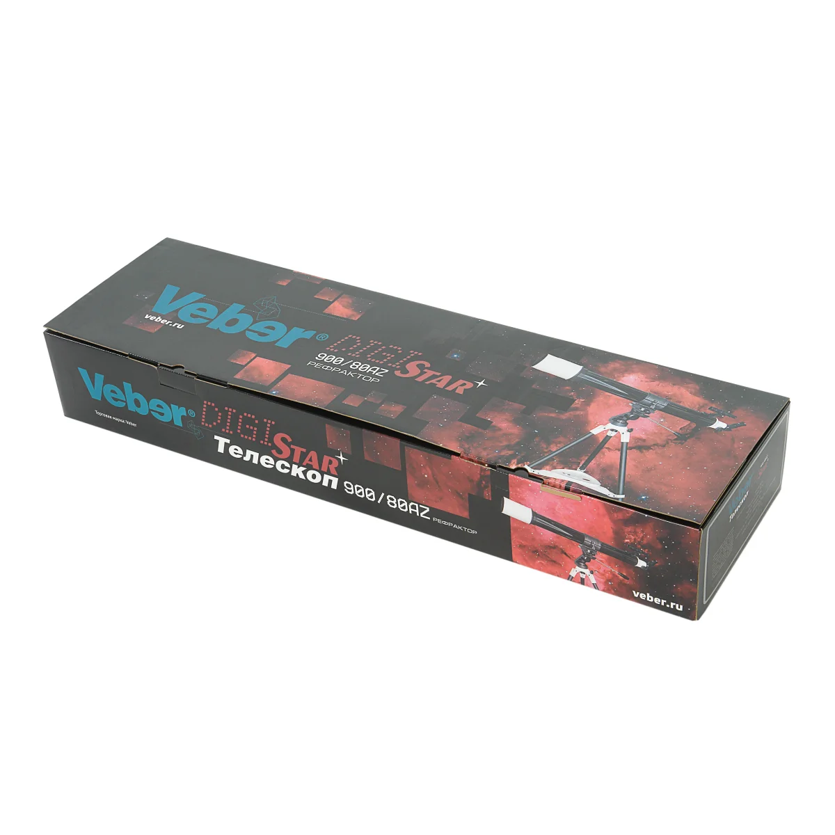 Телескоп цифровой Veber DigiStar 900/80AZ рефрактор