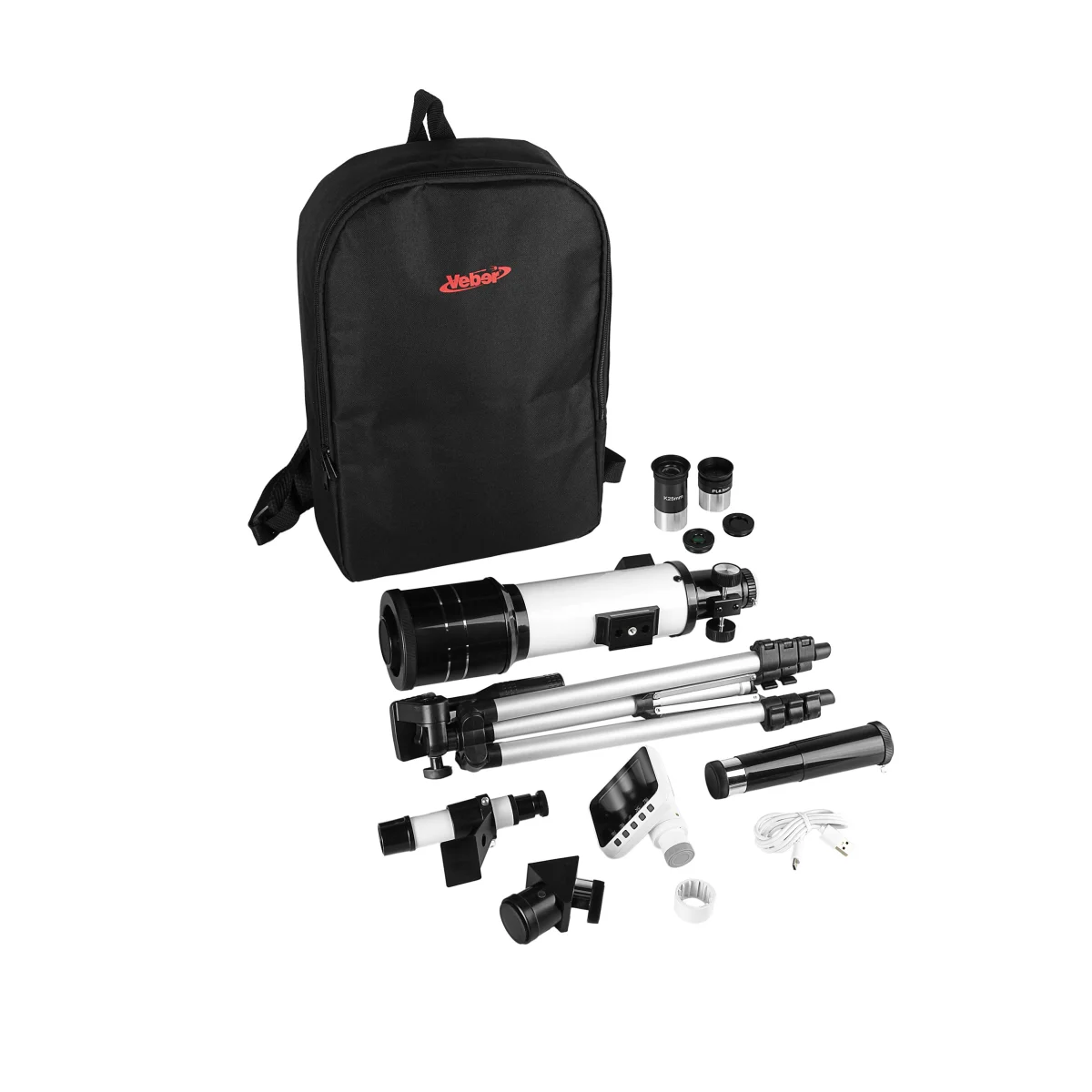 Телескоп цифровой Veber Эврика M400/70 WiFi с дисплеем