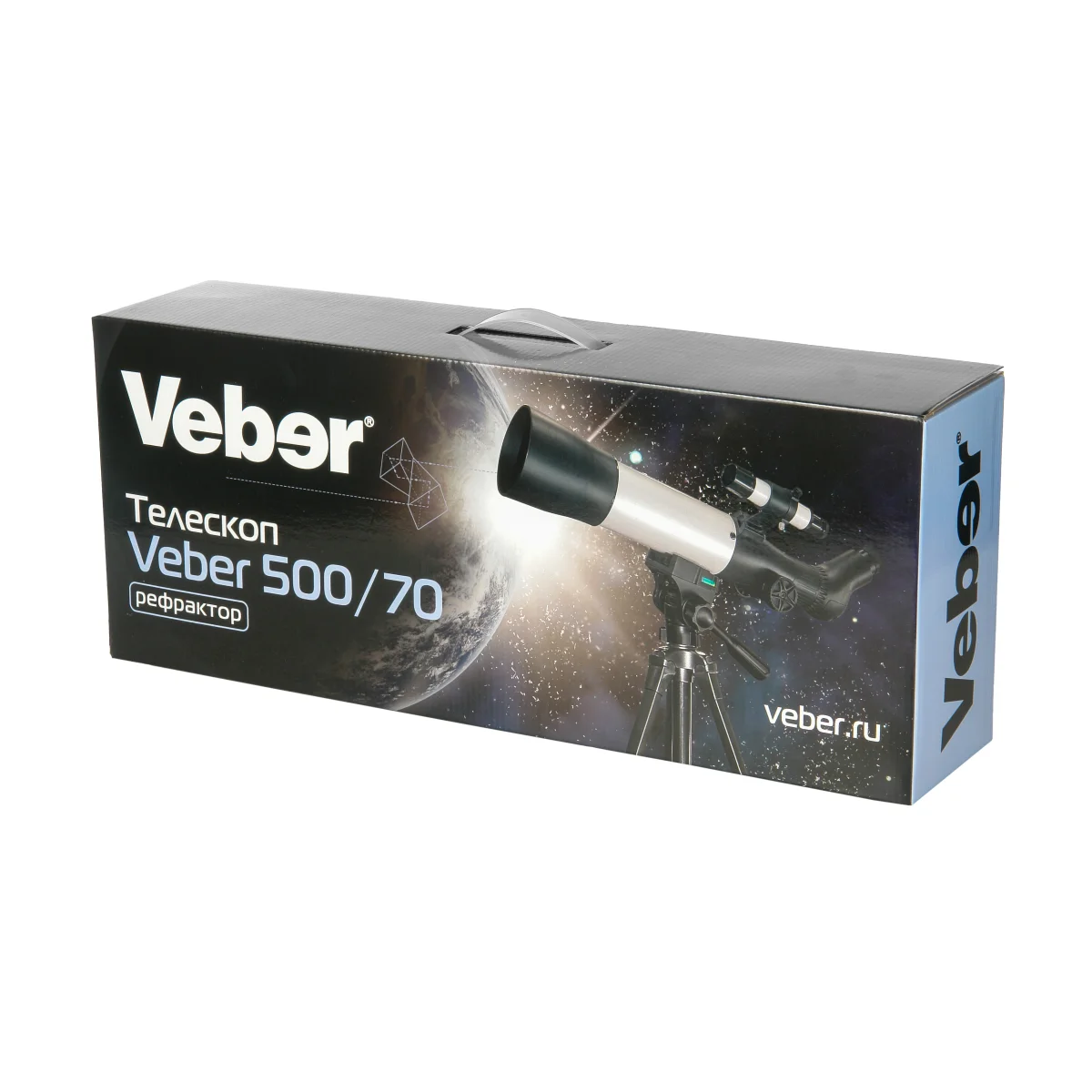 Телескоп Veber 500/70 рефрактор