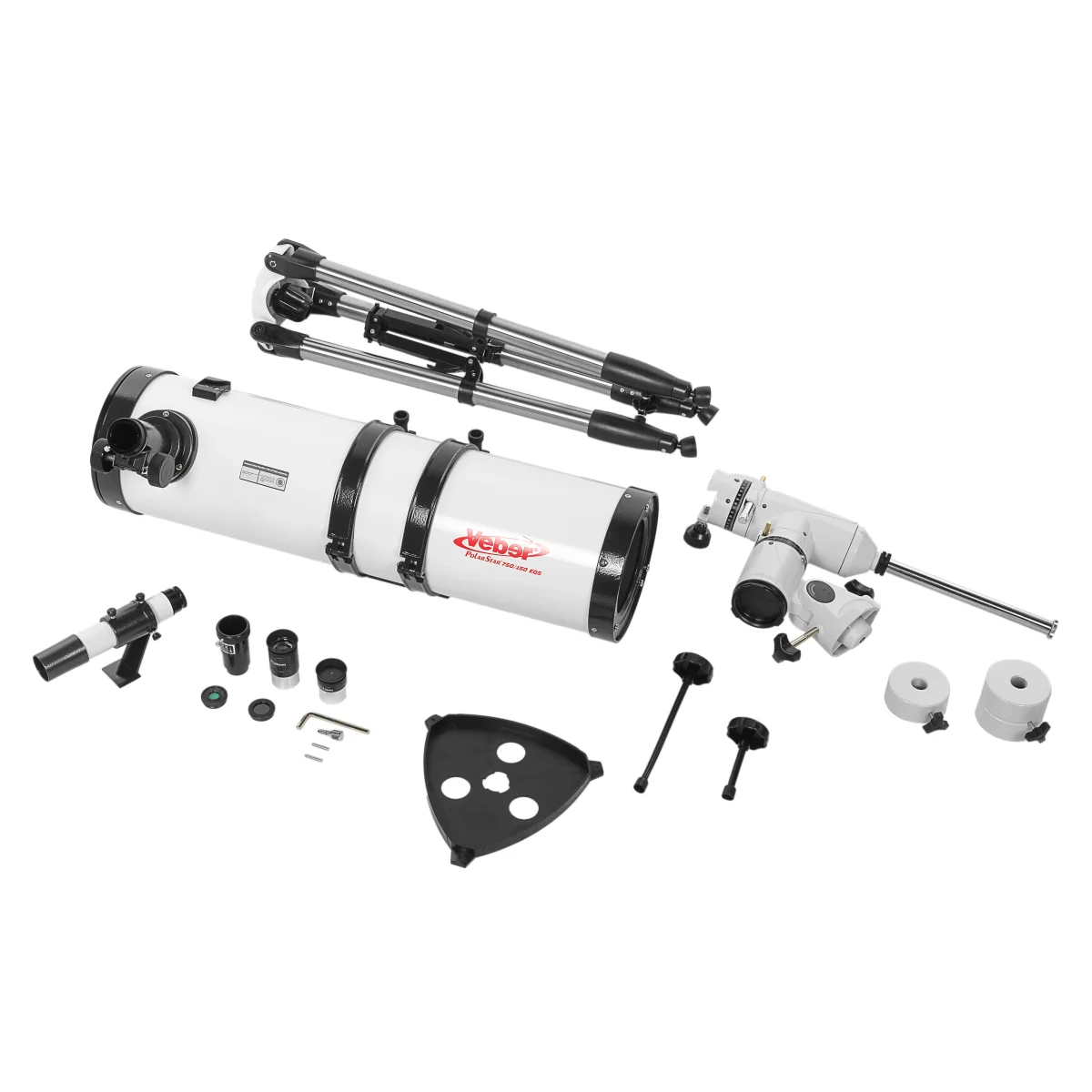 Телескоп Veber PolarStar 750/150 EQ5 рефлектор