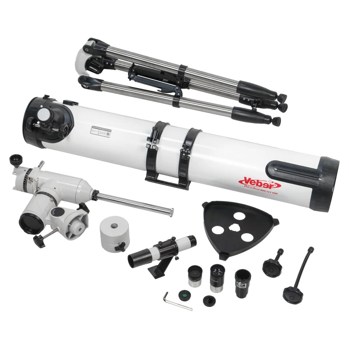 Телескоп Veber PolarStar 900/114 EQ5 рефлектор