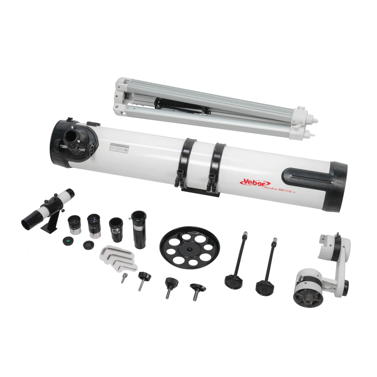 Телескоп Veber PolarStar 900/114E AZ рефлектор