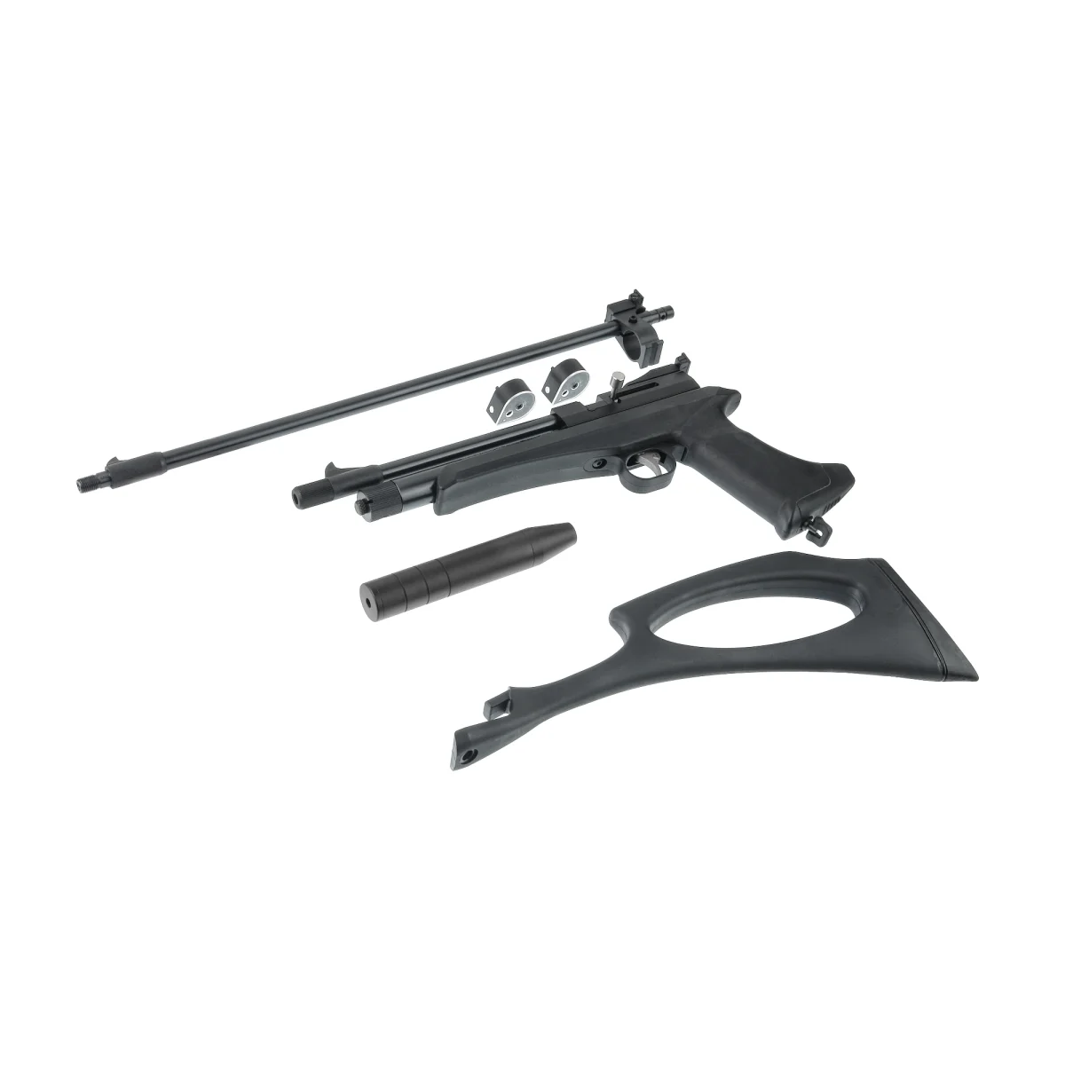 Винтовка/пистолет пневматическая BLACK STRIKE "B024M" кал.5,5mm (.22) не более 3,0Дж