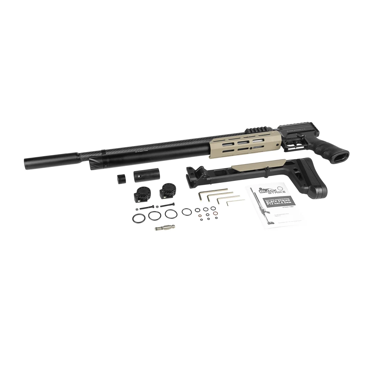 Винтовка пневматическая BLACK STRIKE P12 кал.4.5mm не более 3,0Дж