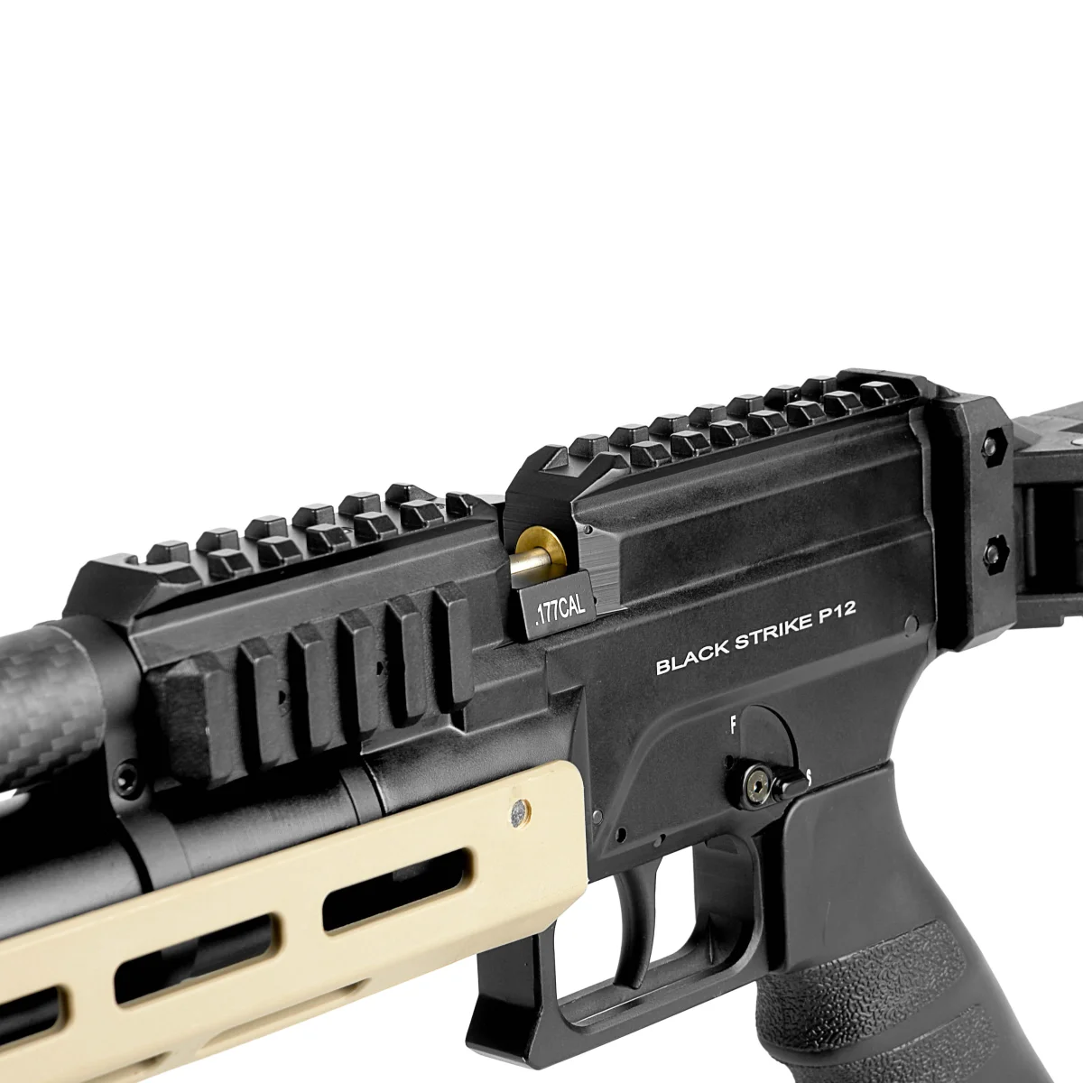 Винтовка пневматическая BLACK STRIKE P12 кал.4.5mm не более 3,0Дж